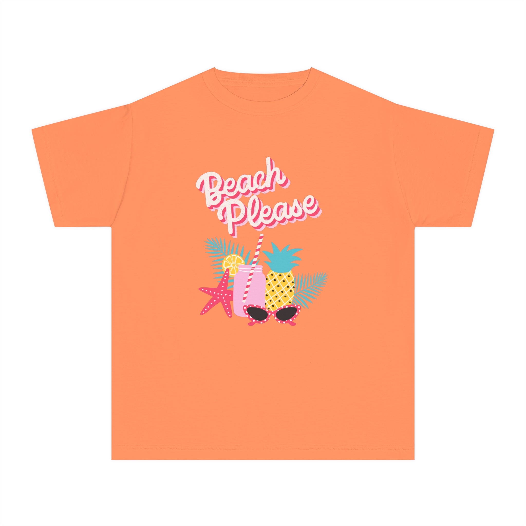 Beach Please Youth Midweight Tee