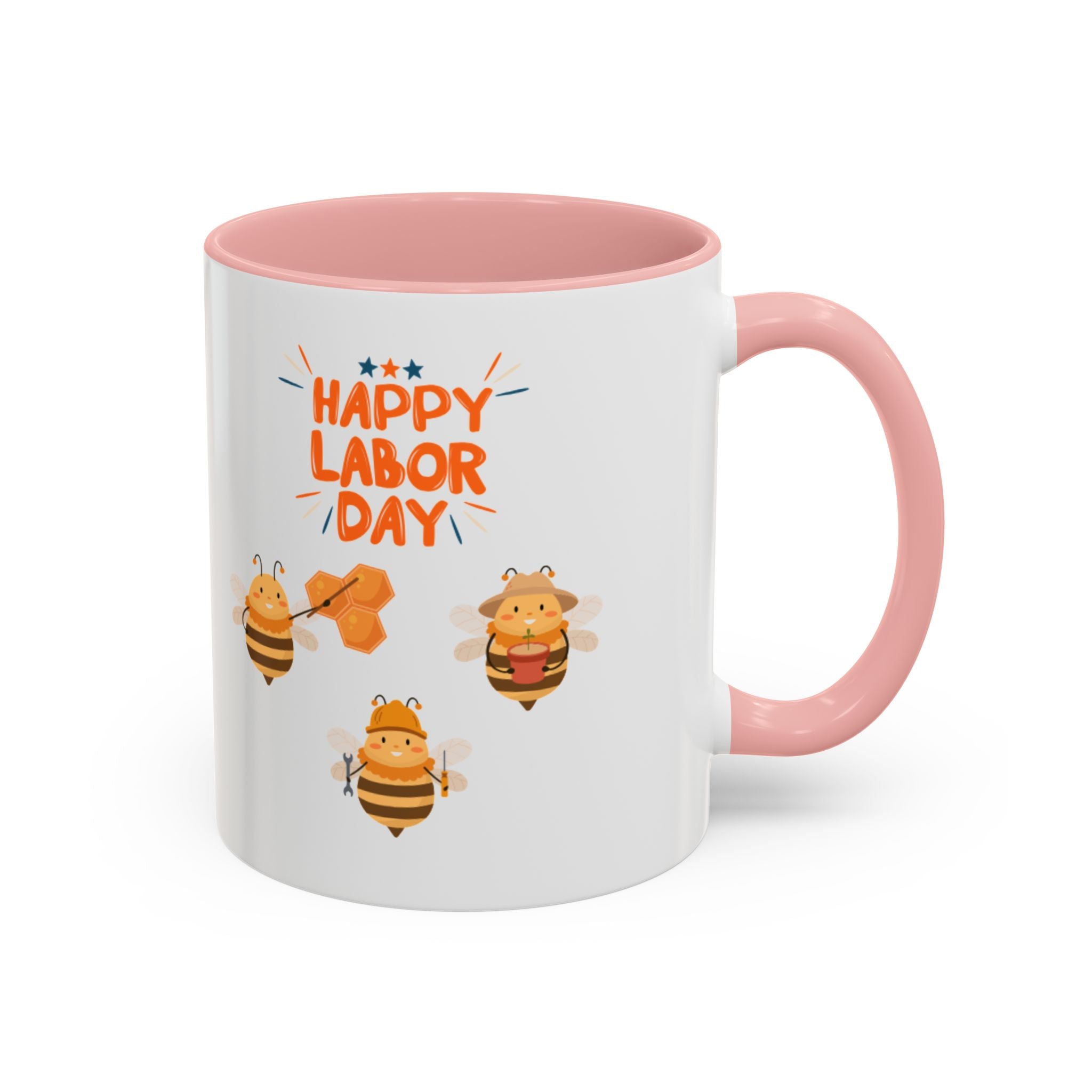 Bee Labor Day Accent Coffee Mug (11, 15oz)