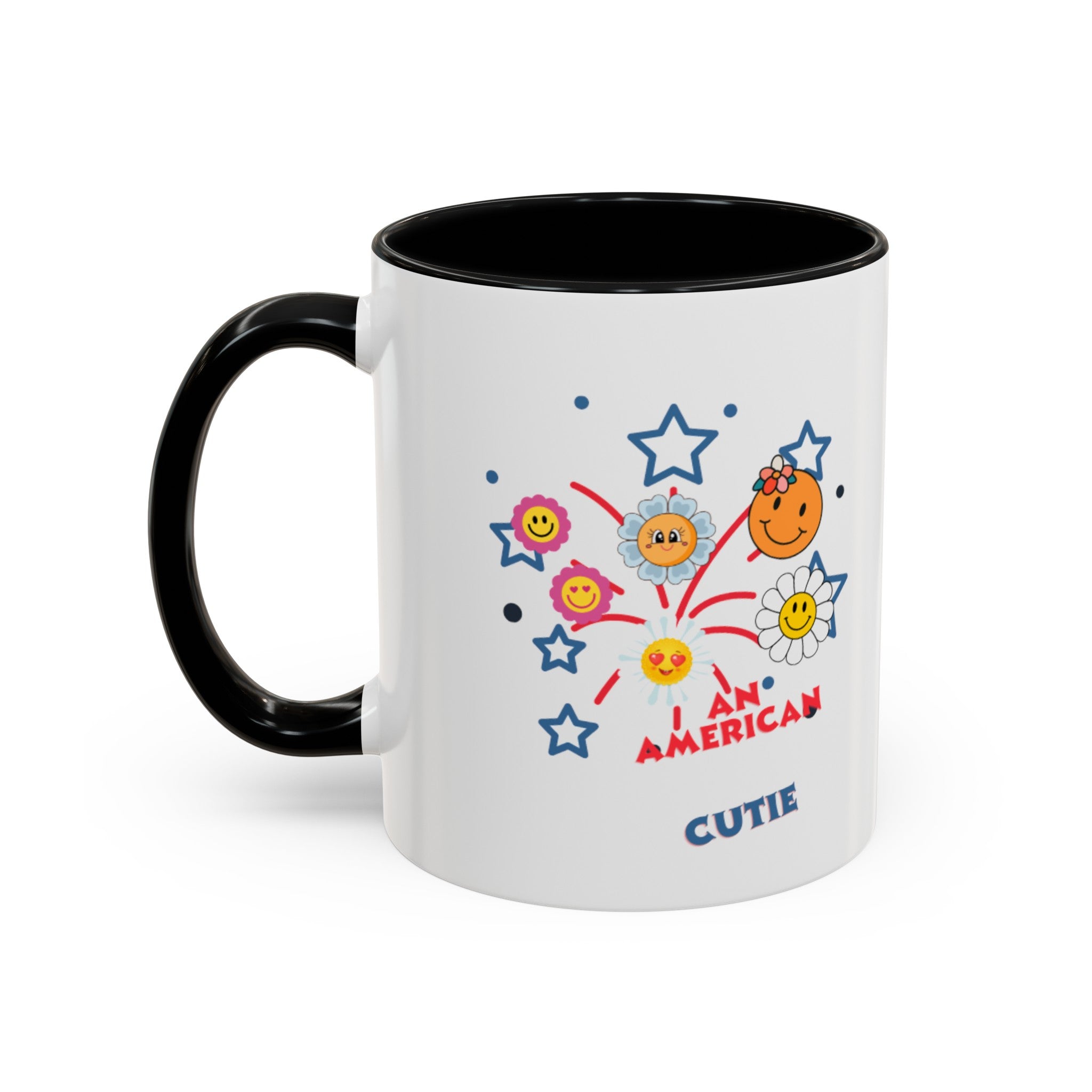 An American Cutie Accent Coffee Mug (11, 15oz)