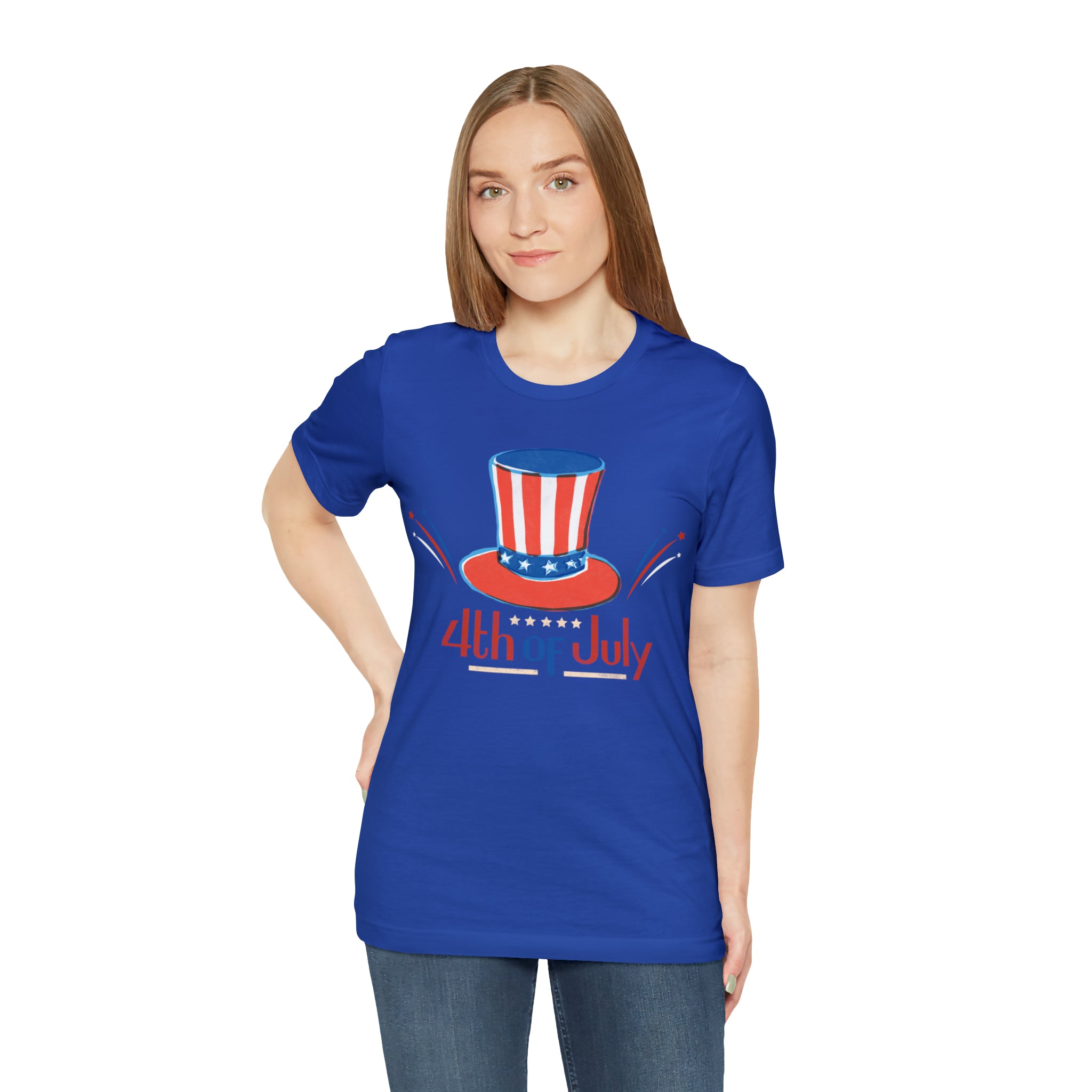 4th Of July Unisex Jersey Short Sleeve Tee