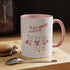 My Bunny Valentine Accent Coffee Mug (11, 15oz)