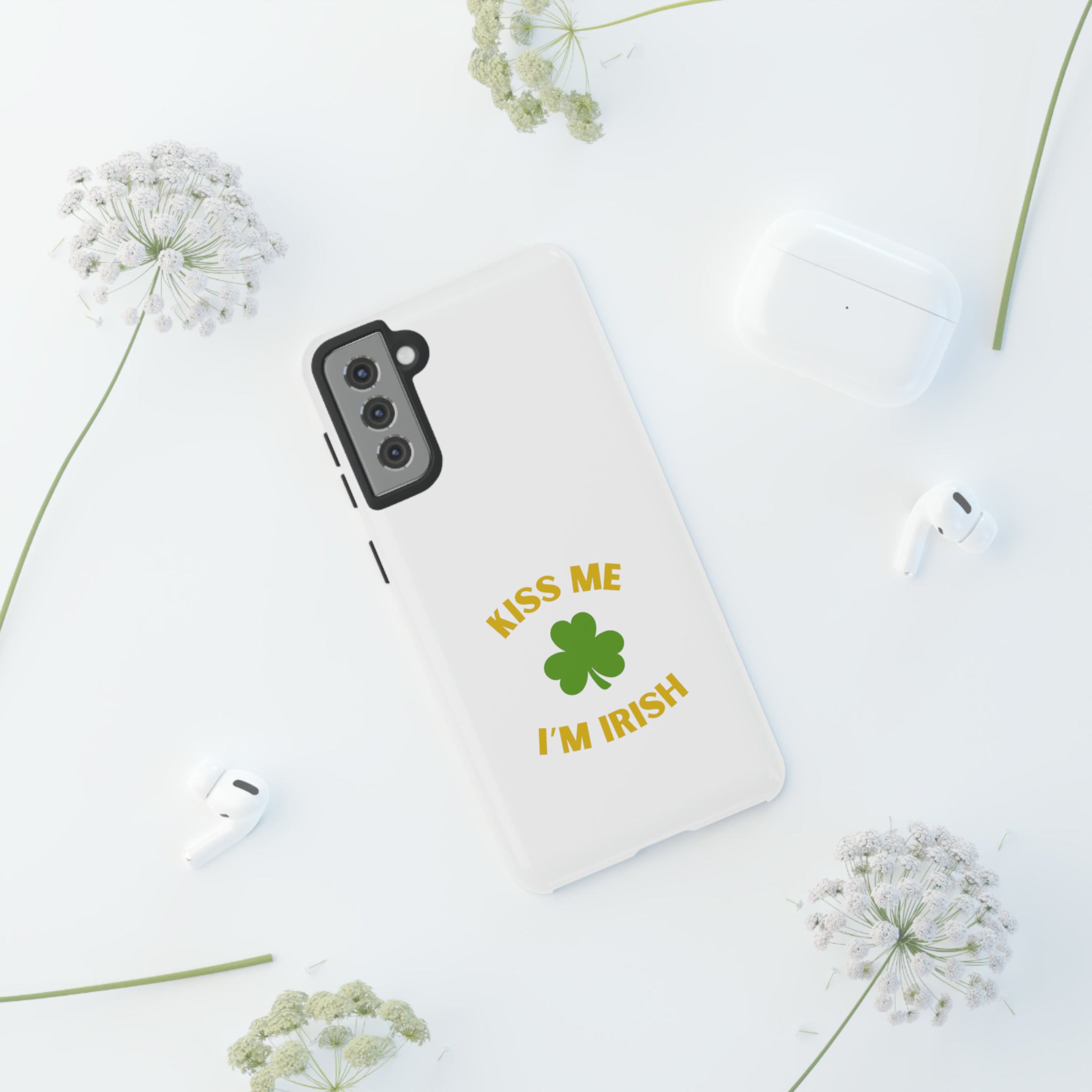 Kiss Me I'm Irish Tough Cases