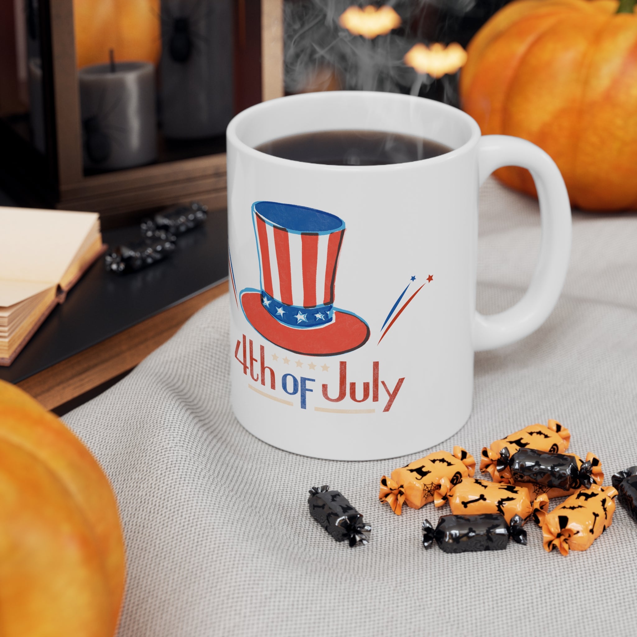 4th Of July Ceramic Mug 11oz