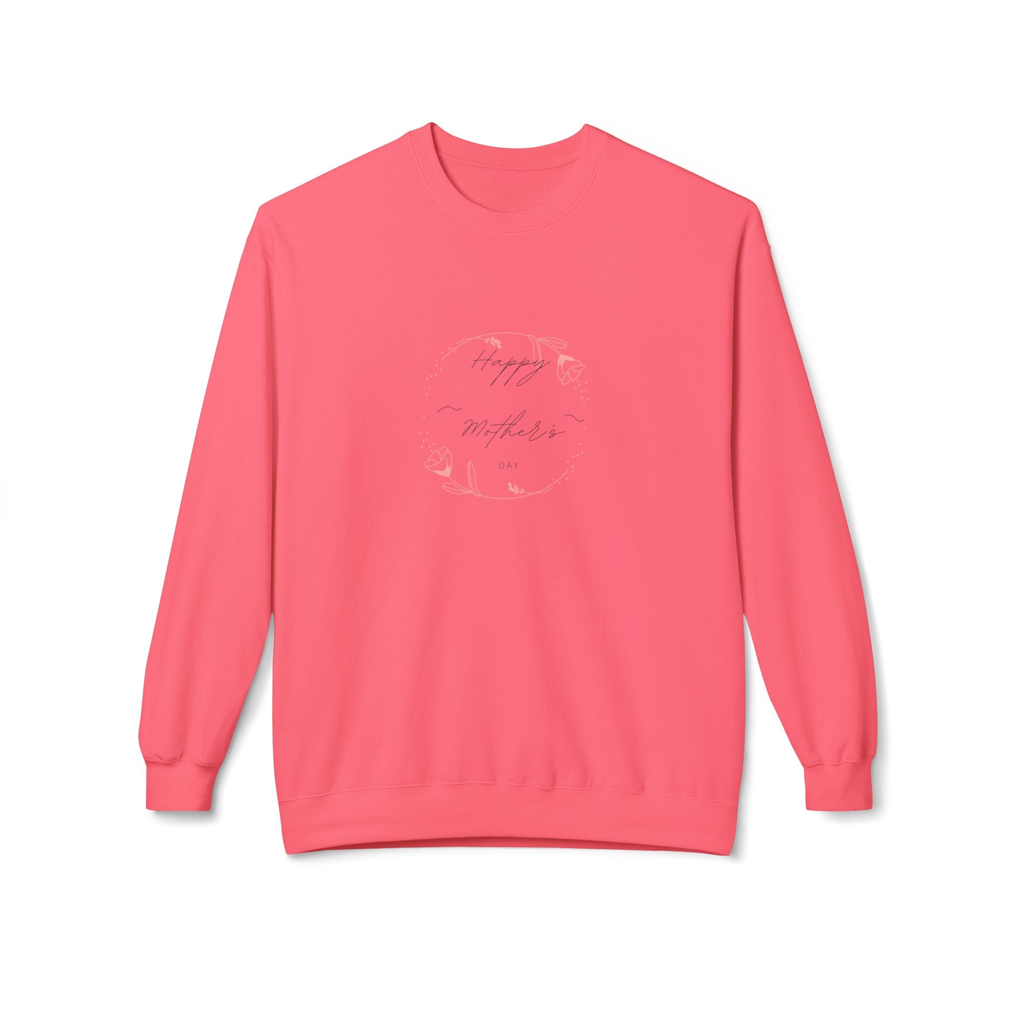 Happy Mom's Day Fleece Crewneck Sweatshirt