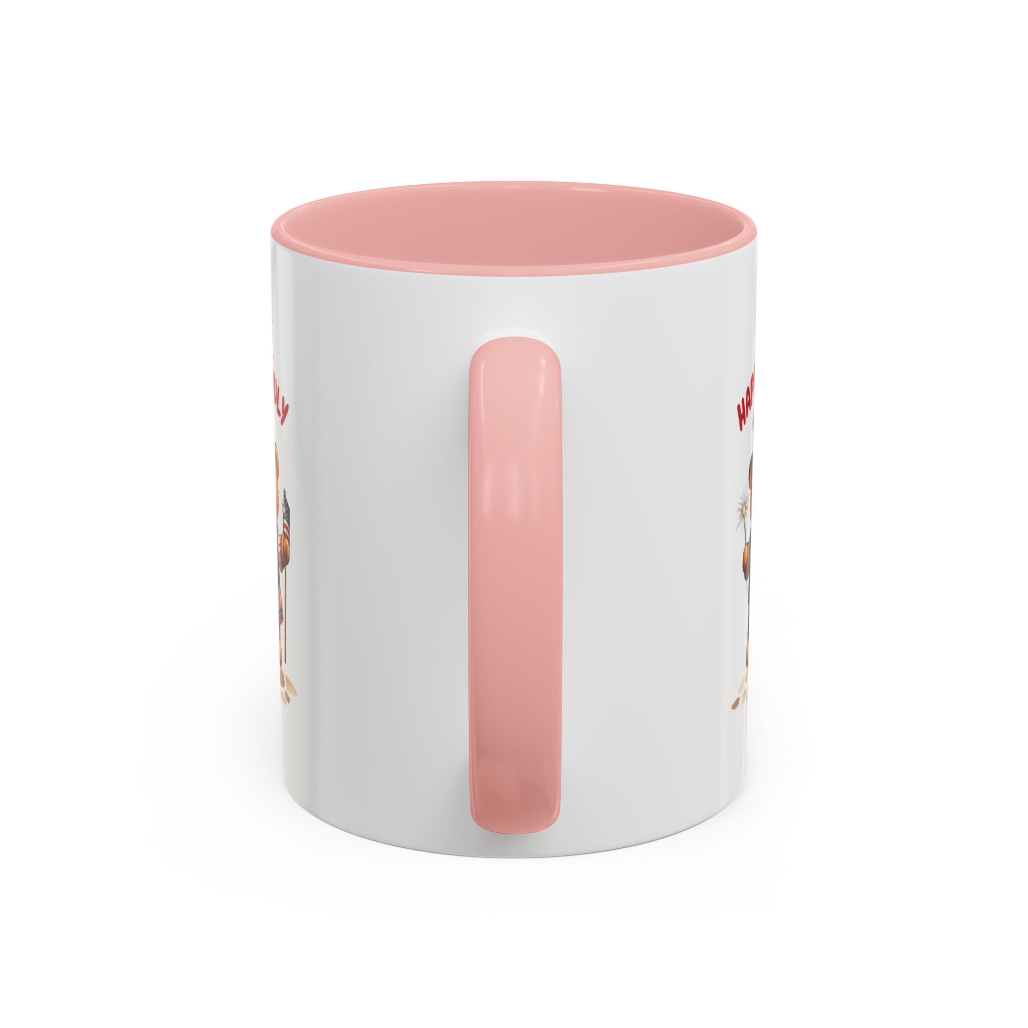 Happy 4th of July Teddy Bear Couple Coffee Mug
