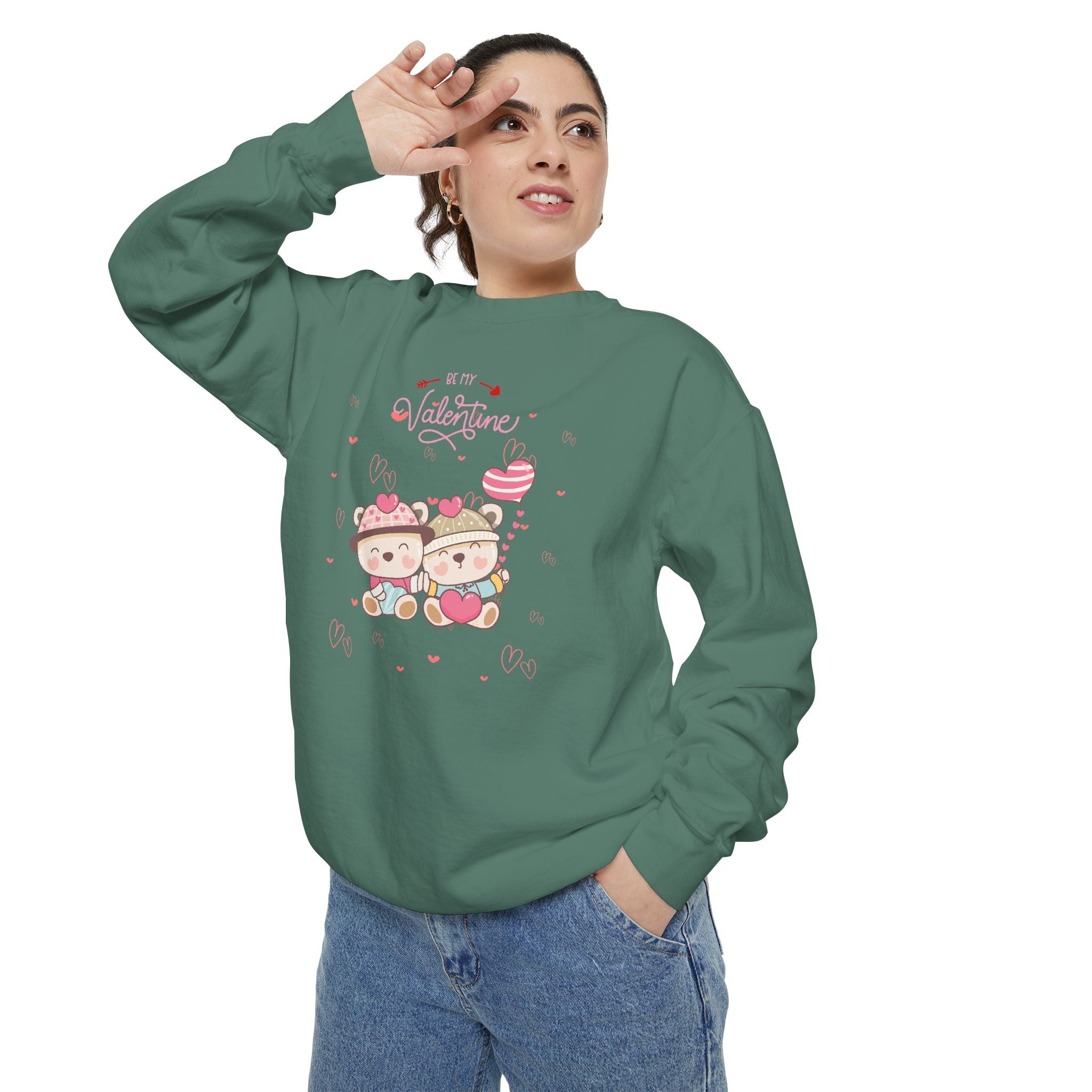You And Me Forever Unisex Garment-Dyed Sweatshirt