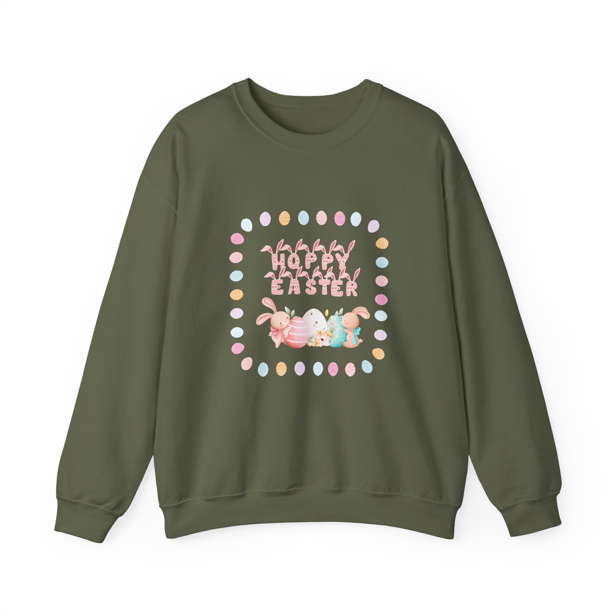 Hoppy Easter Crewneck Sweatshirt  Unisex Heavy Blend