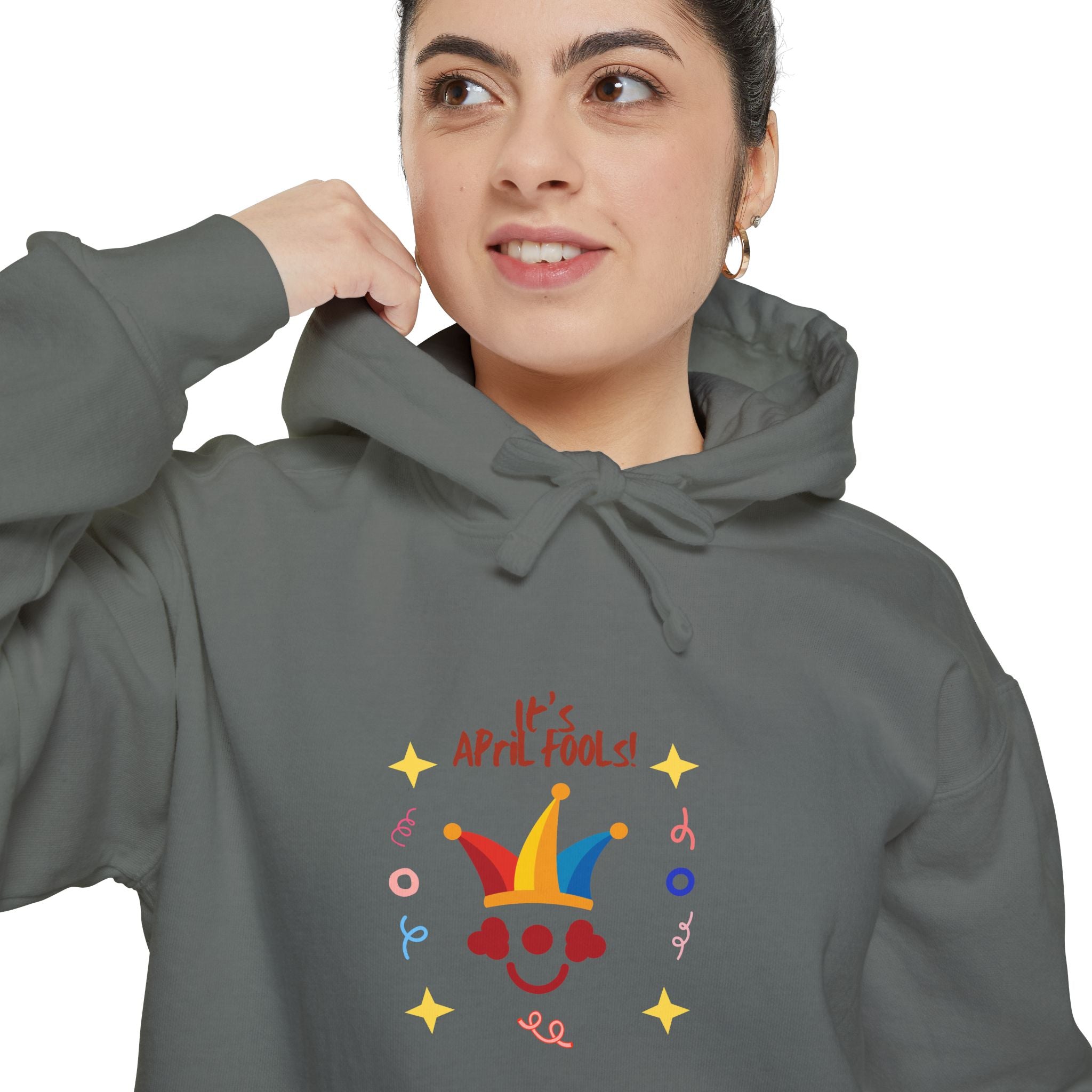 It's April Fool's Day! Unisex Garment-Dyed Hoodie