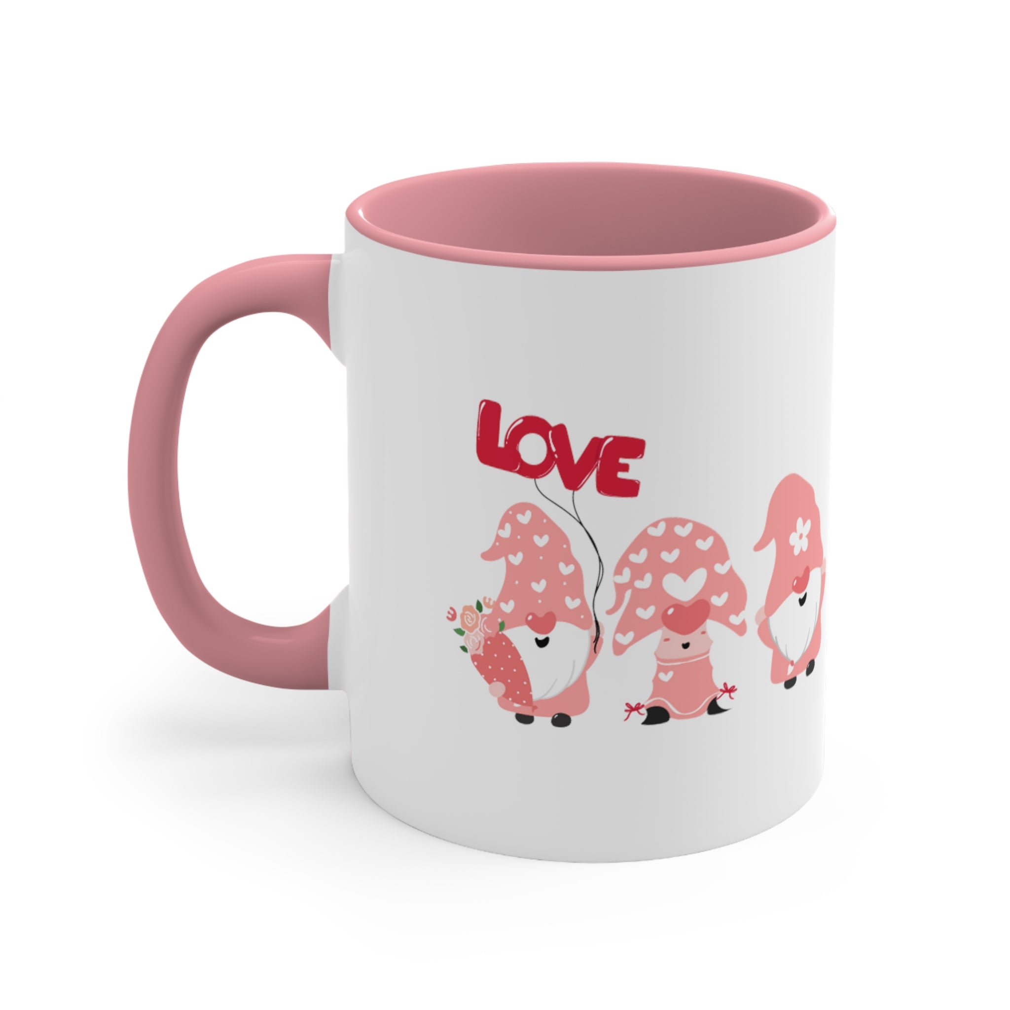 Love Gnome Day Accent Coffee Mug, 11oz