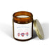 Gnome Memorial Day Scented Candle, Coconut Apricot Wax