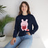 V-Day Bunny Unisex Heavy Blend™ Crewneck Sweatshirt