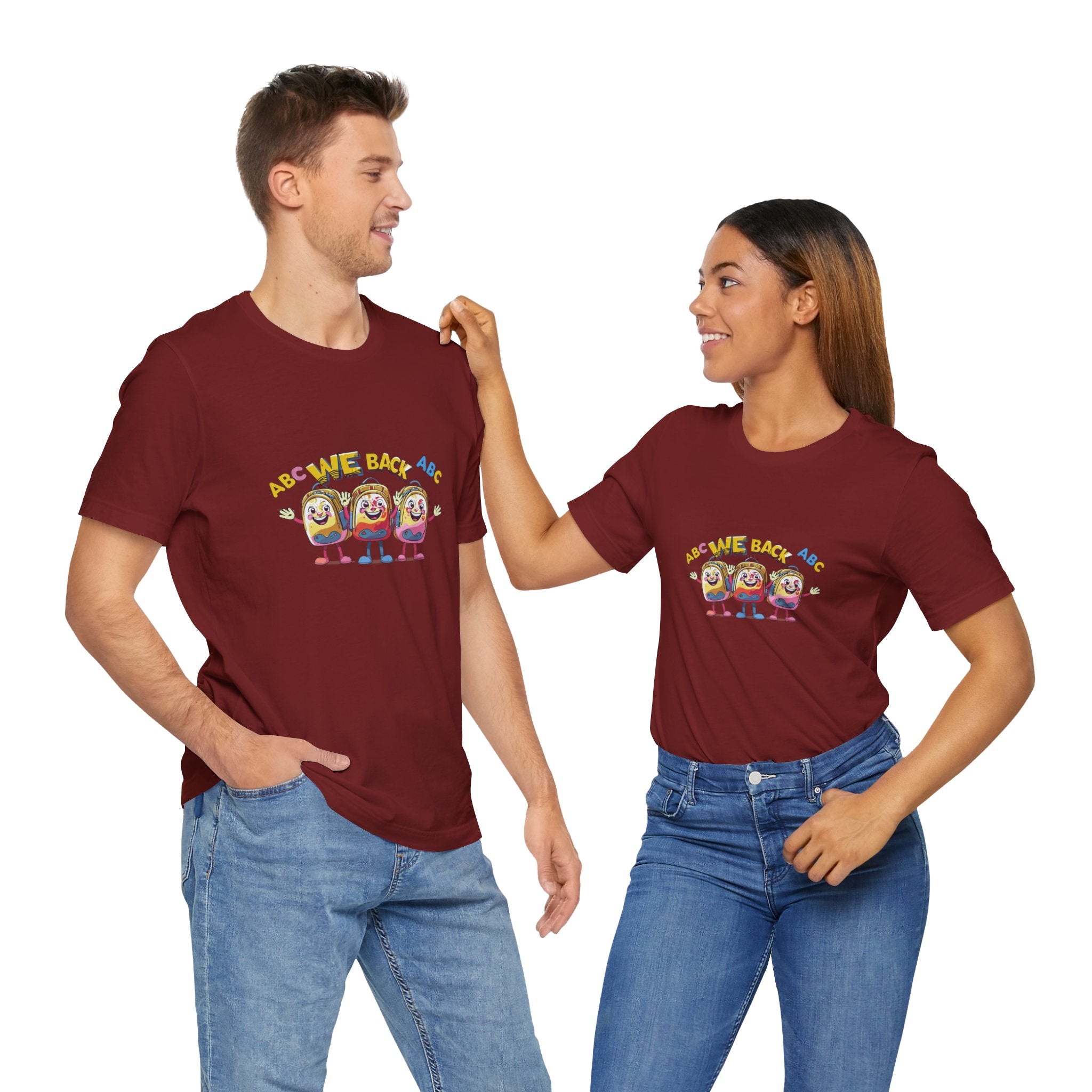 We Back Unisex Jersey Short Sleeve Tee