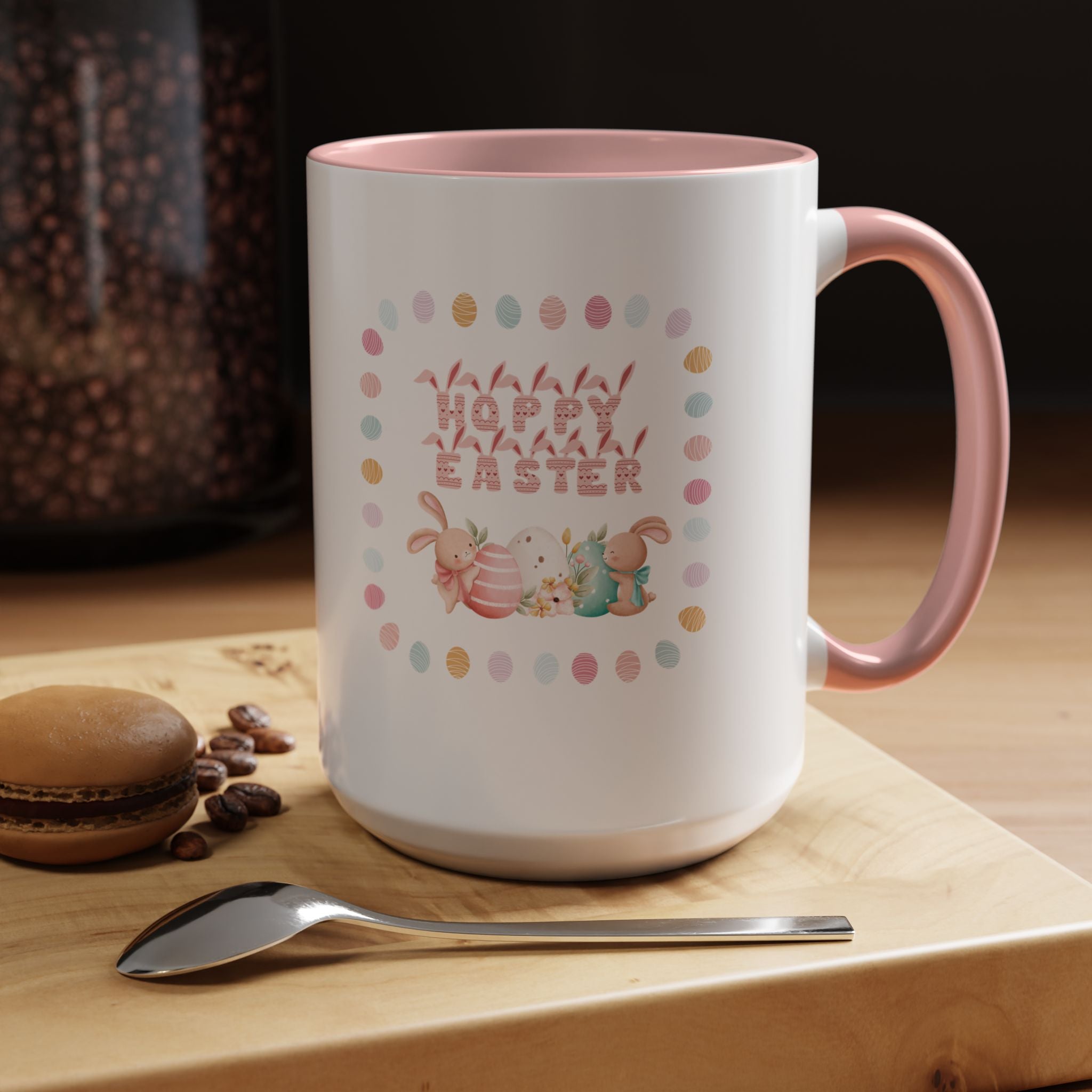 Hoppy Easter Accent Coffee Mug - 11oz & 15oz