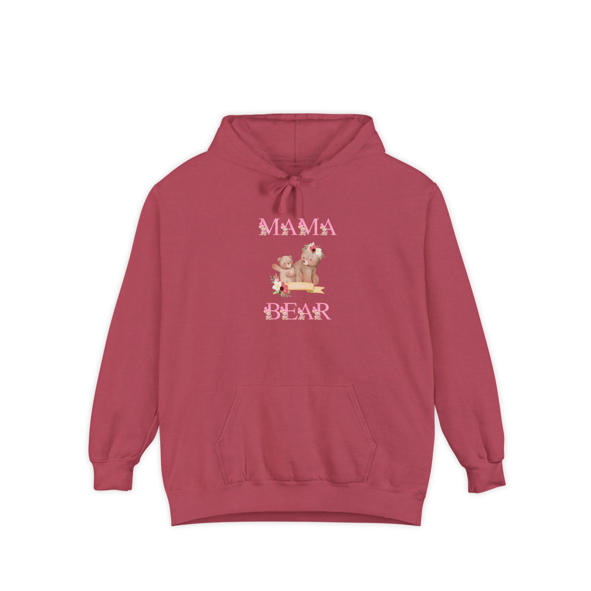 Mama Bear Unisex Garment-Dyed Hoodie