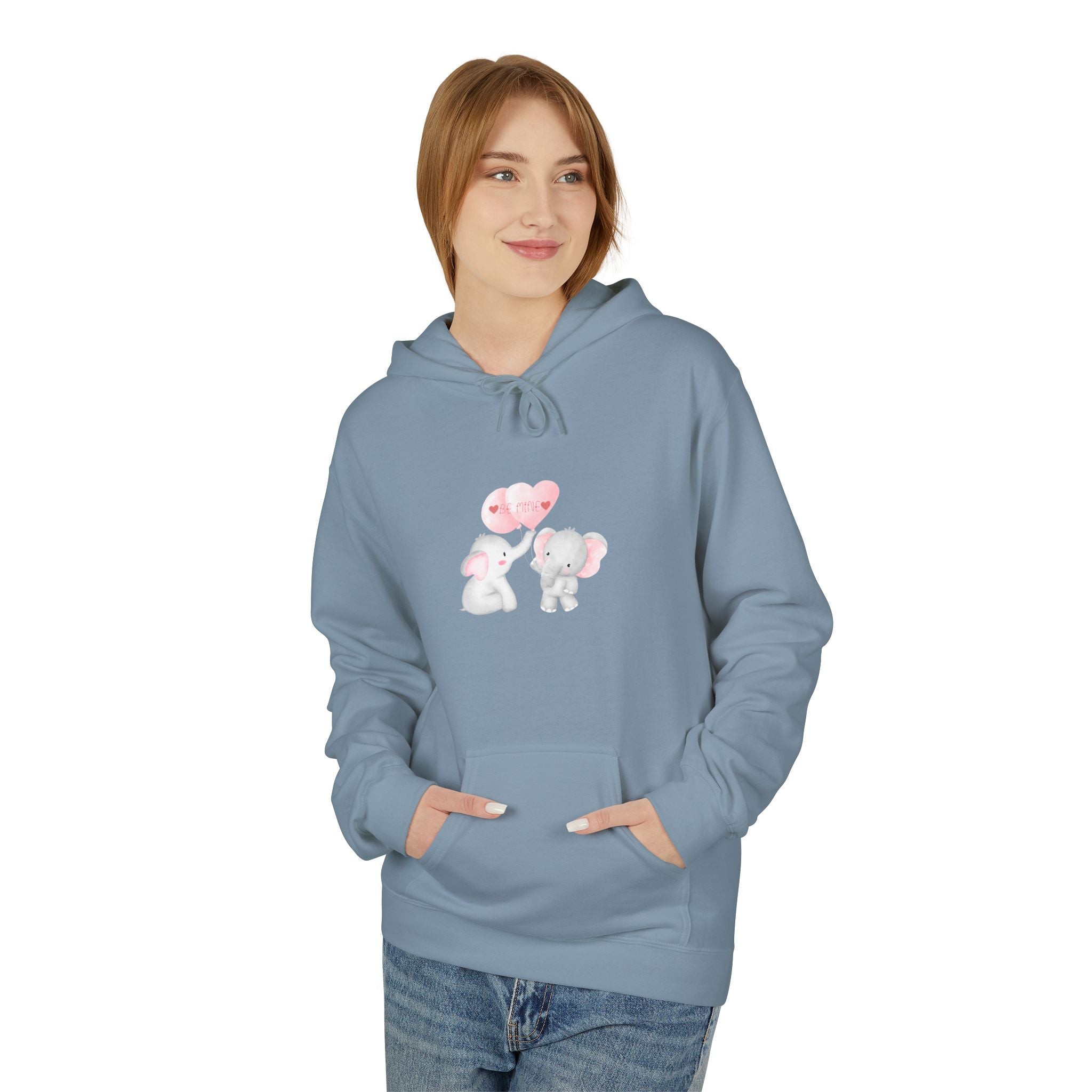Be Mine Love Unisex Midweight Softstyle Fleece Hoodie