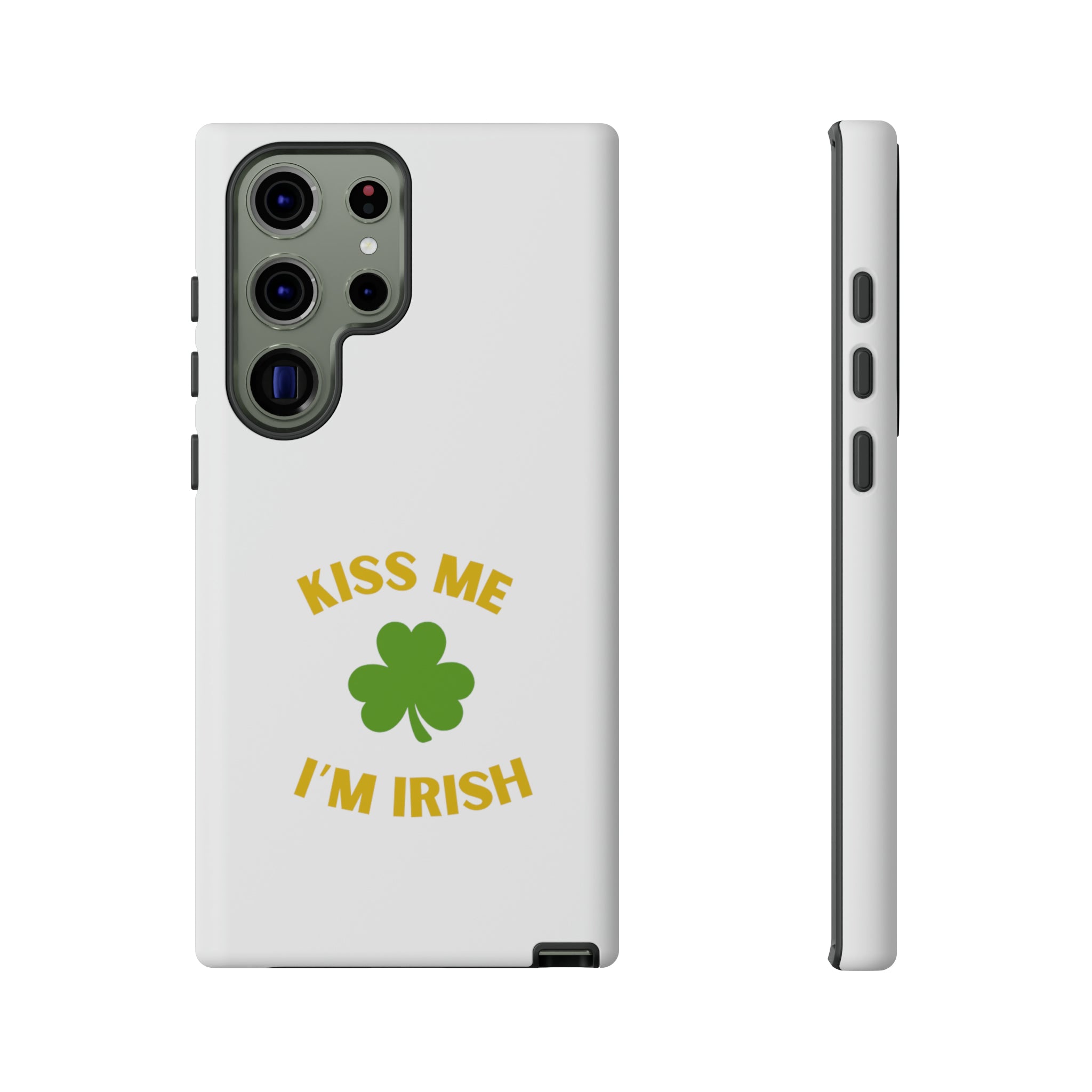 Kiss Me I'm Irish Tough Cases