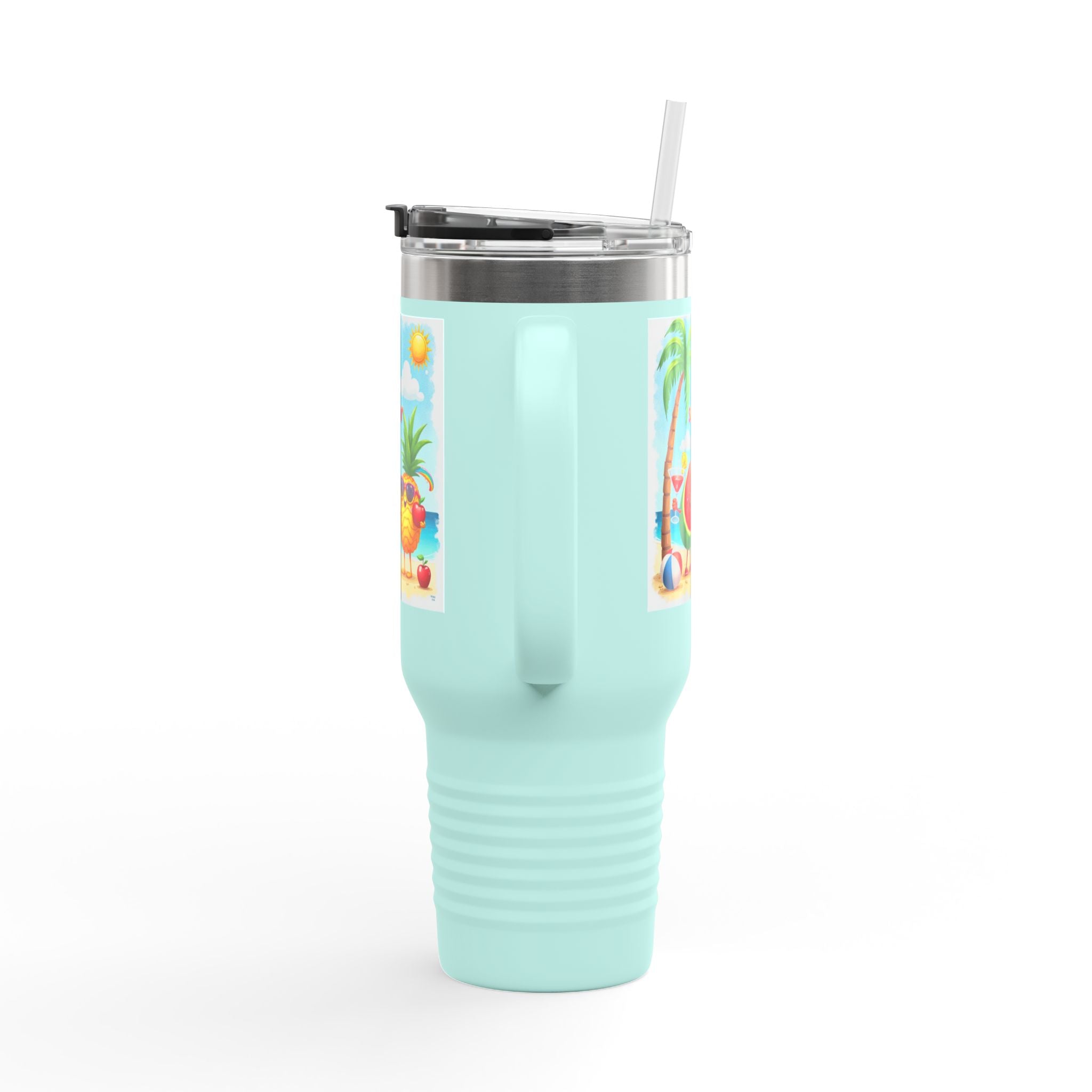 Summer Cool Insulated Travel Mug, 40oz.