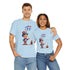 Uncle Sam Tee Happy of July, Unisex Heavy Cotton Shirt