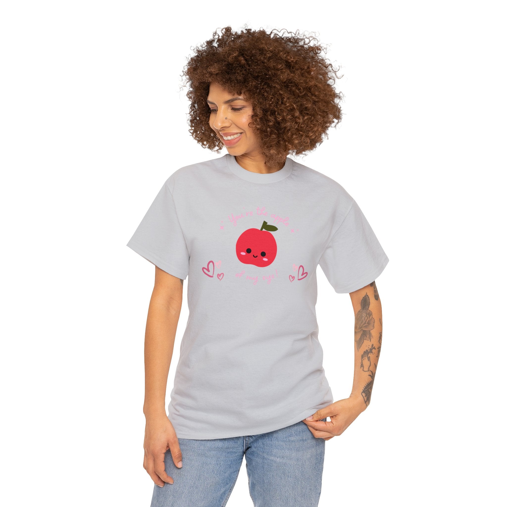 You Are The Apple Of My Eyes Unisex Heavy Cotton Tee