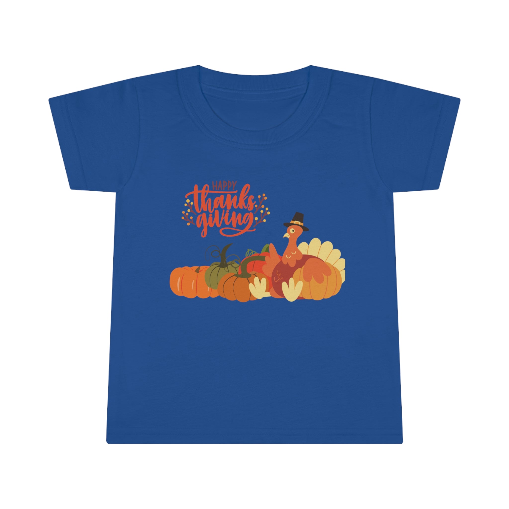 Happy Thanksgiving Turkey Toddler T-shirt