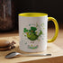 Lucky Bird St. Patrick's Day Coffee Mug - Green Accent 11/15oz