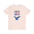 Land Of The Free Home Of The Brave Unisex Jersey Short Sleeve Tee