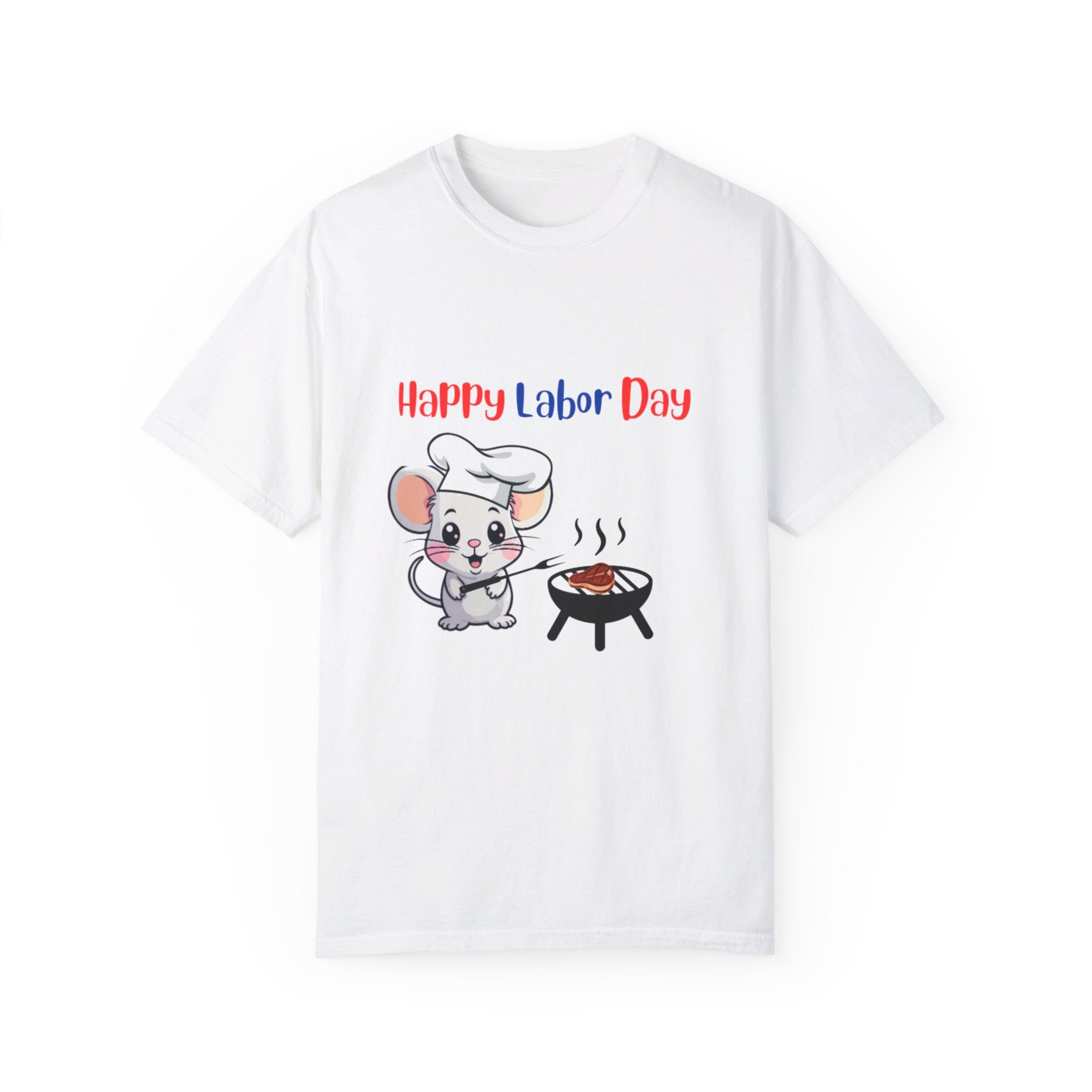 Labor Day Cookout Unisex Garment-Dyed T-shirt