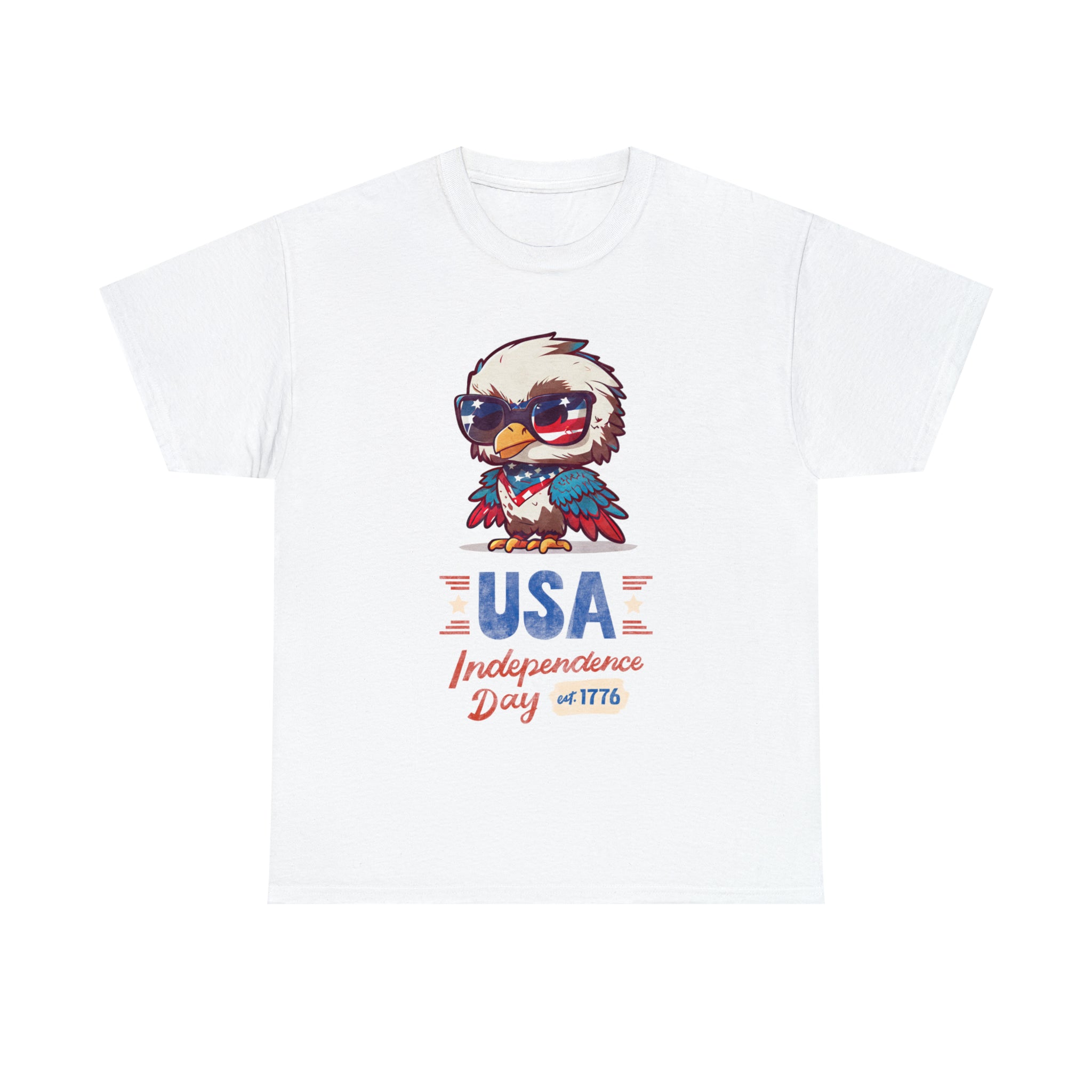 USA Independence Day Unisex Heavy Cotton Tee