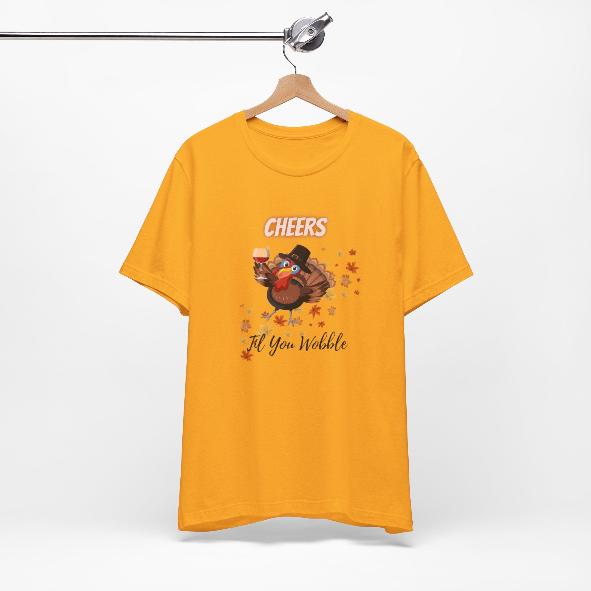 Cheers Til You Wobble Unisex Jersey Short Sleeve Tee