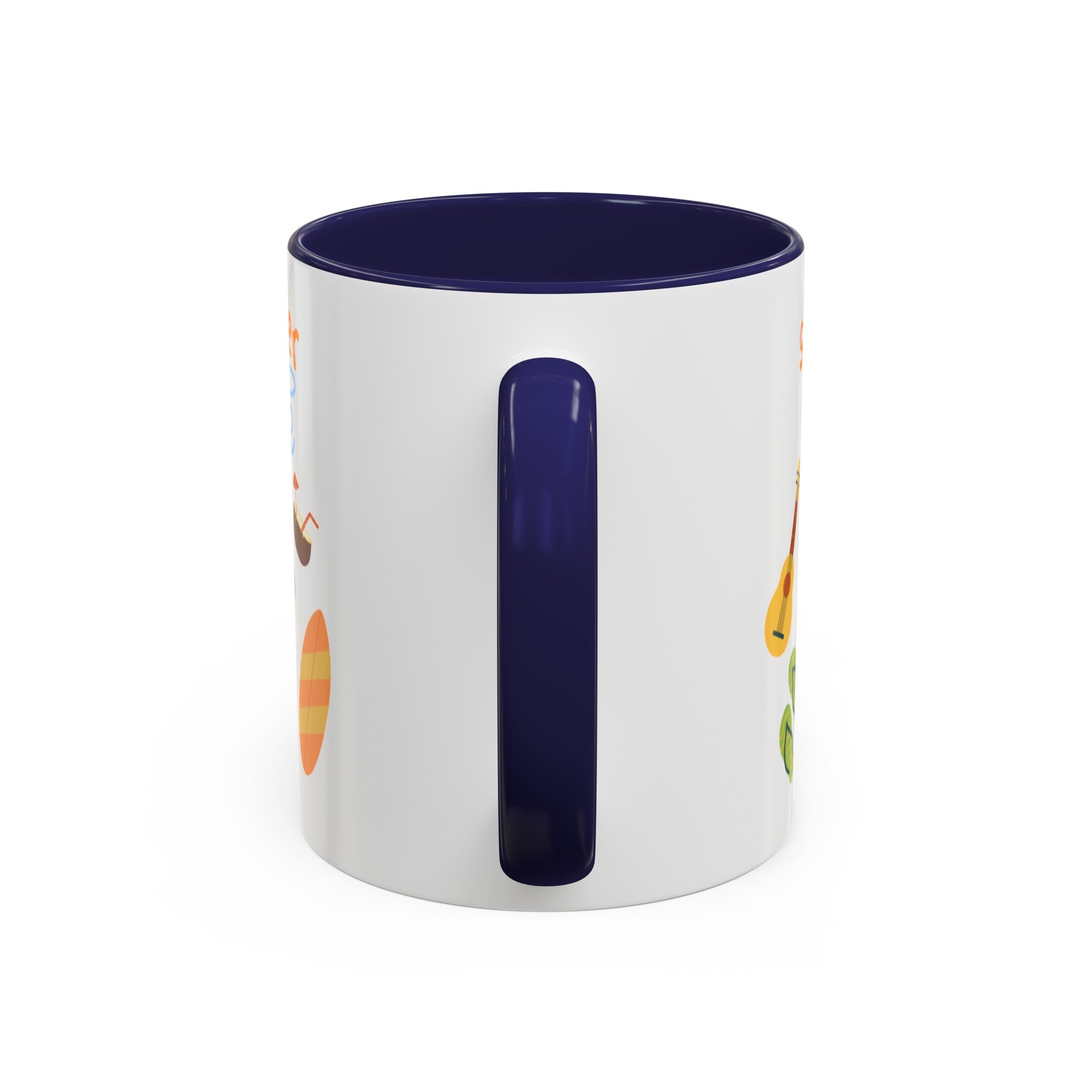 Summertime Fun Accent Coffee Mug (11, 15oz)