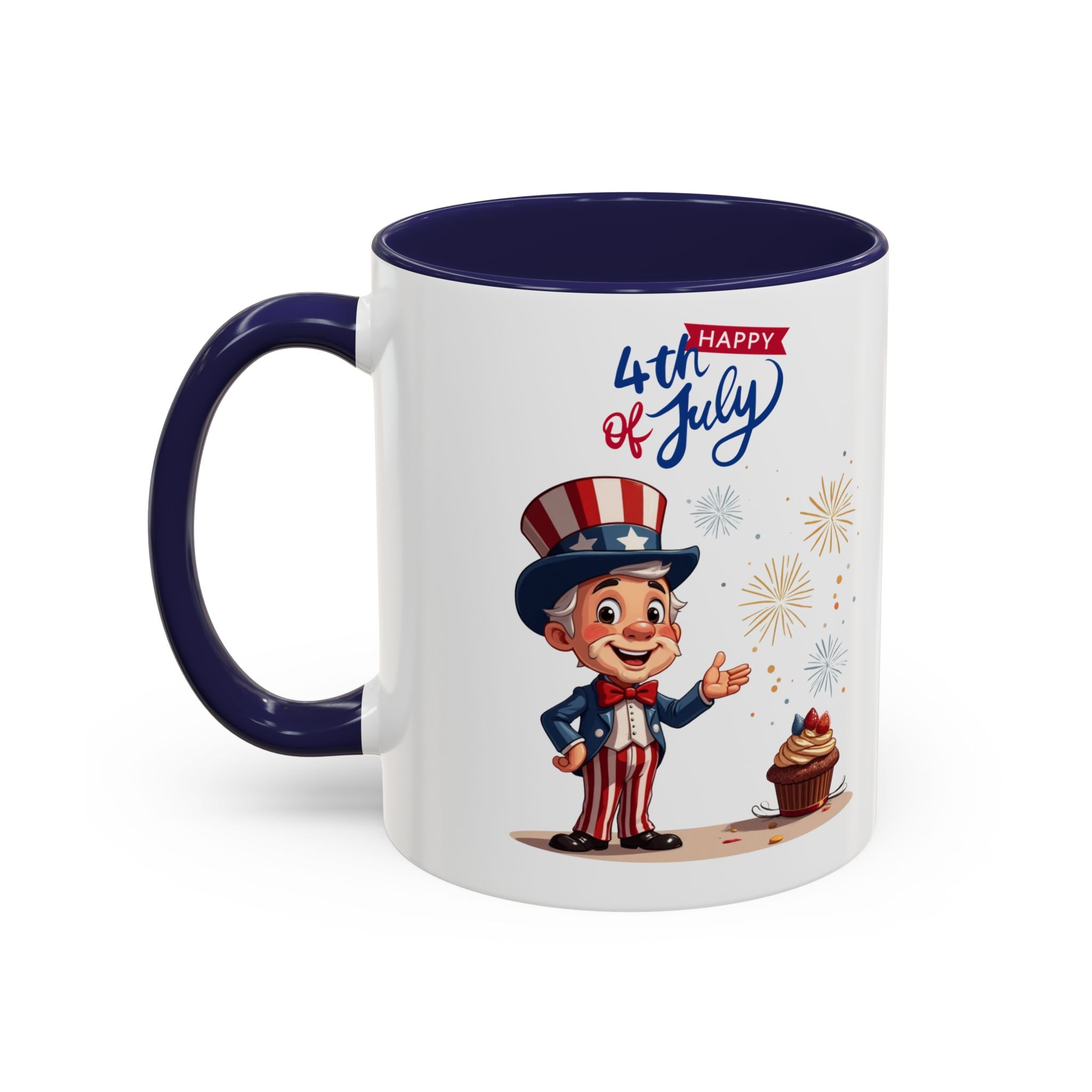 Uncle Sam Happy 4th of July Coffee Mug
