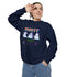 Frosty Party Unisex Garment-Dyed Sweatshirt