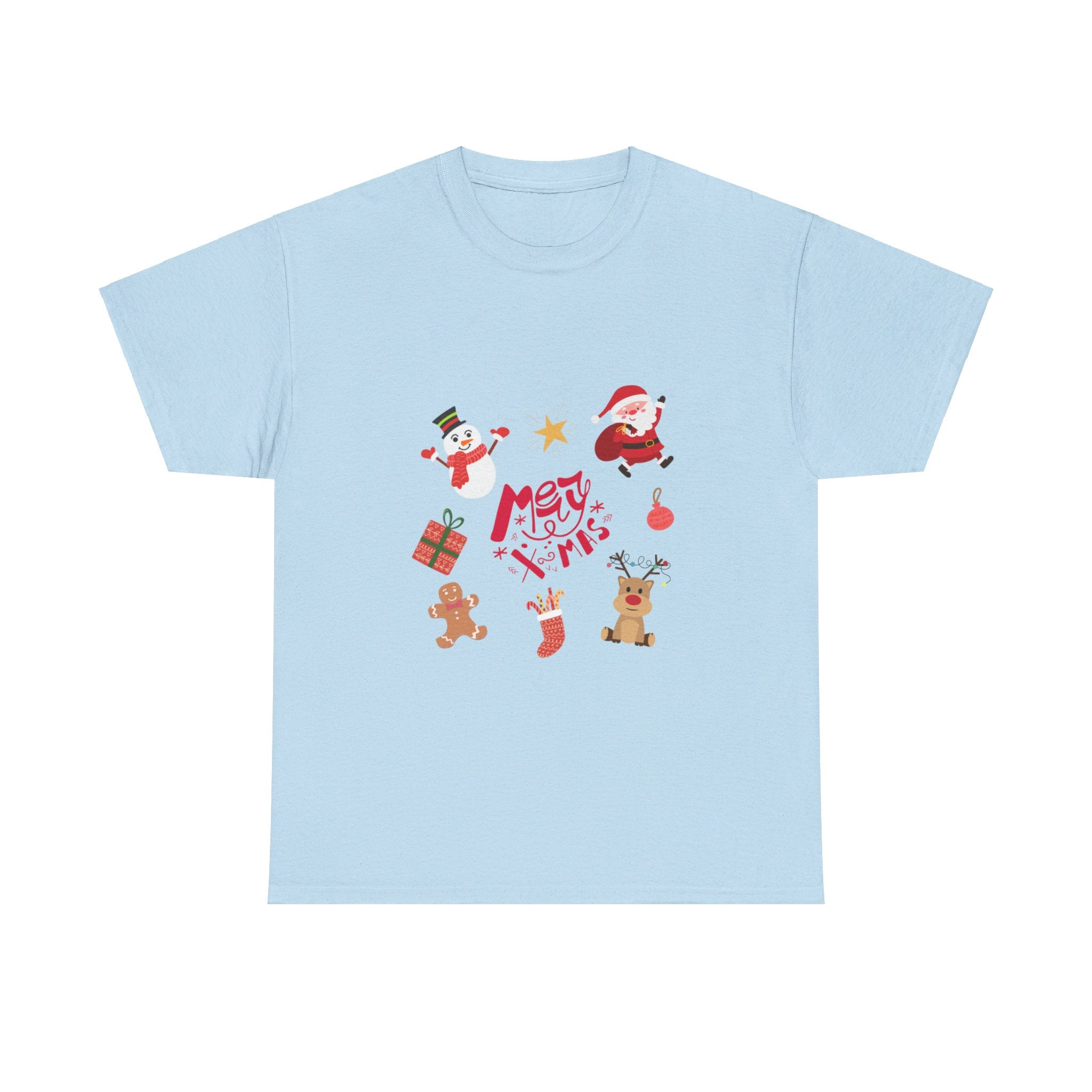 Merry Christmas Crew Unisex Heavy Cotton Tee