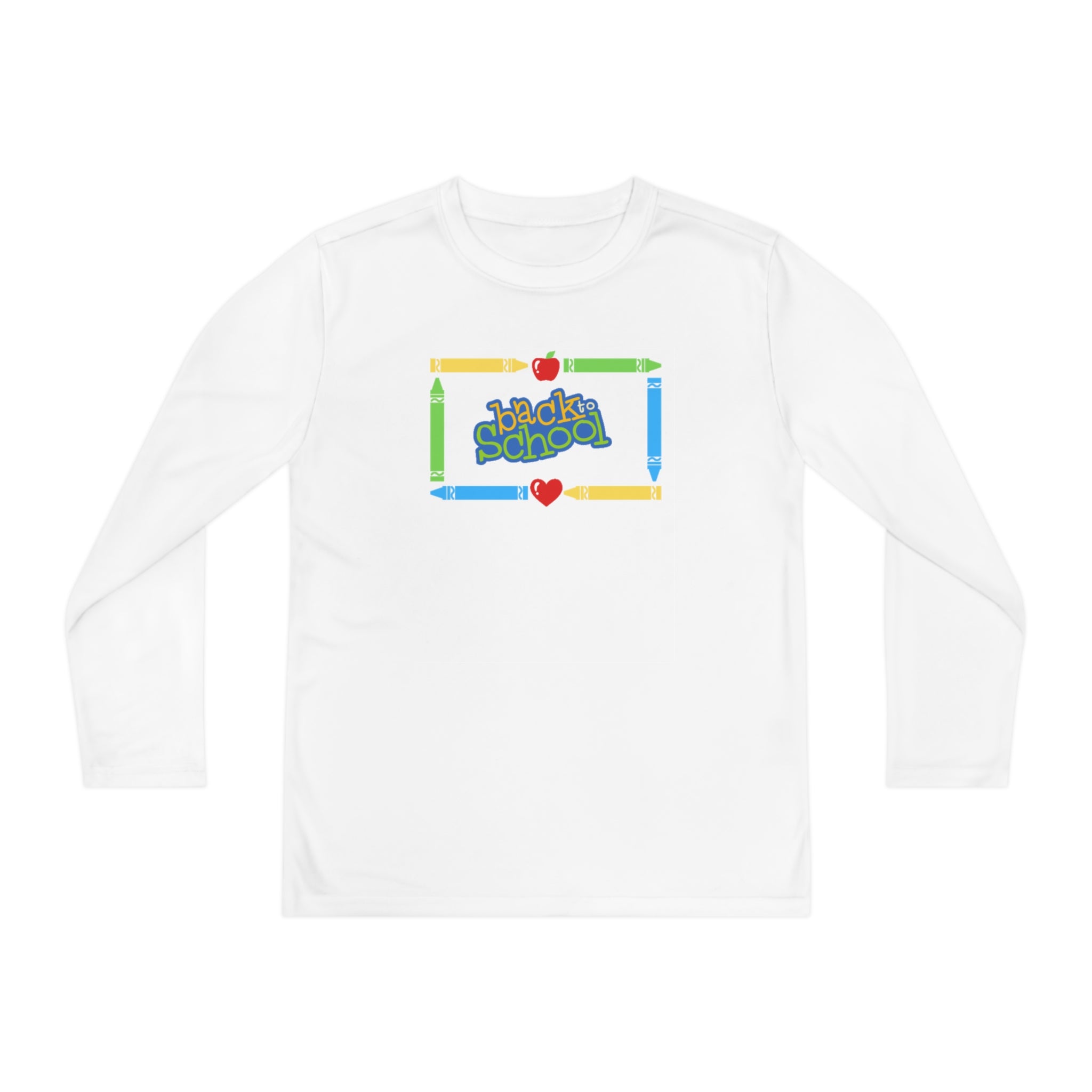 Back To School Youth Long Sleeve Competitor Tee