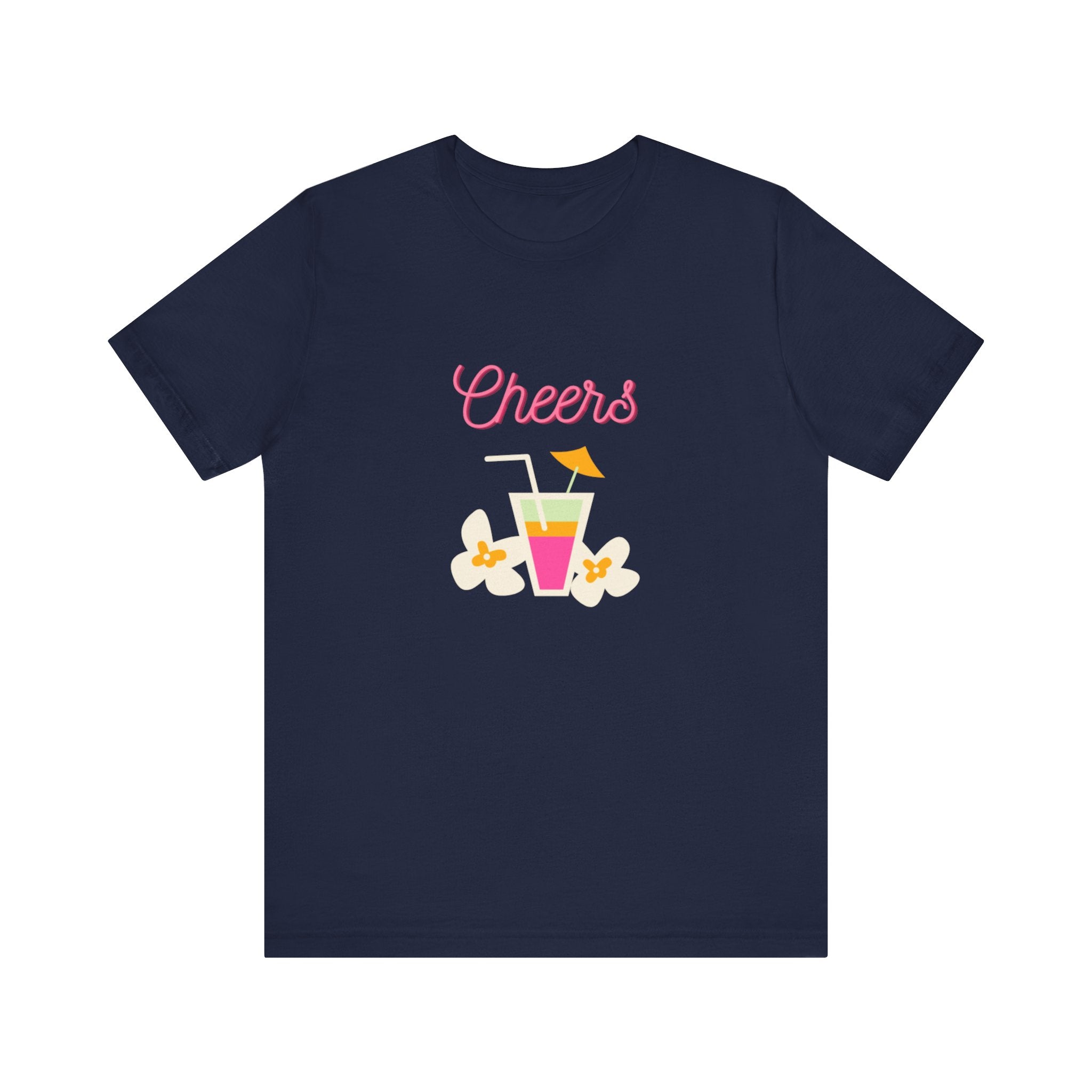 Cheers To Summer Unisex Jersey Short Sleeve Tee