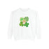 Retro St. Paddy's Day Unisex Garment-Dyed Sweatshirt
