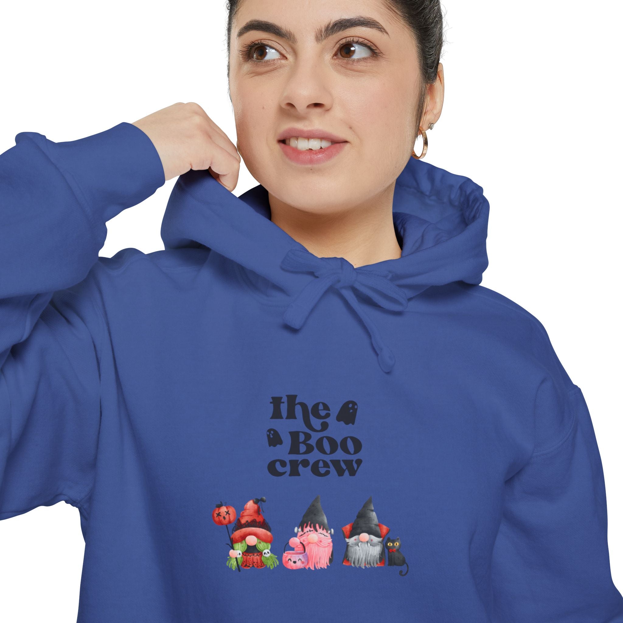 The Boo Crew Unisex Garment-Dyed Hoodie