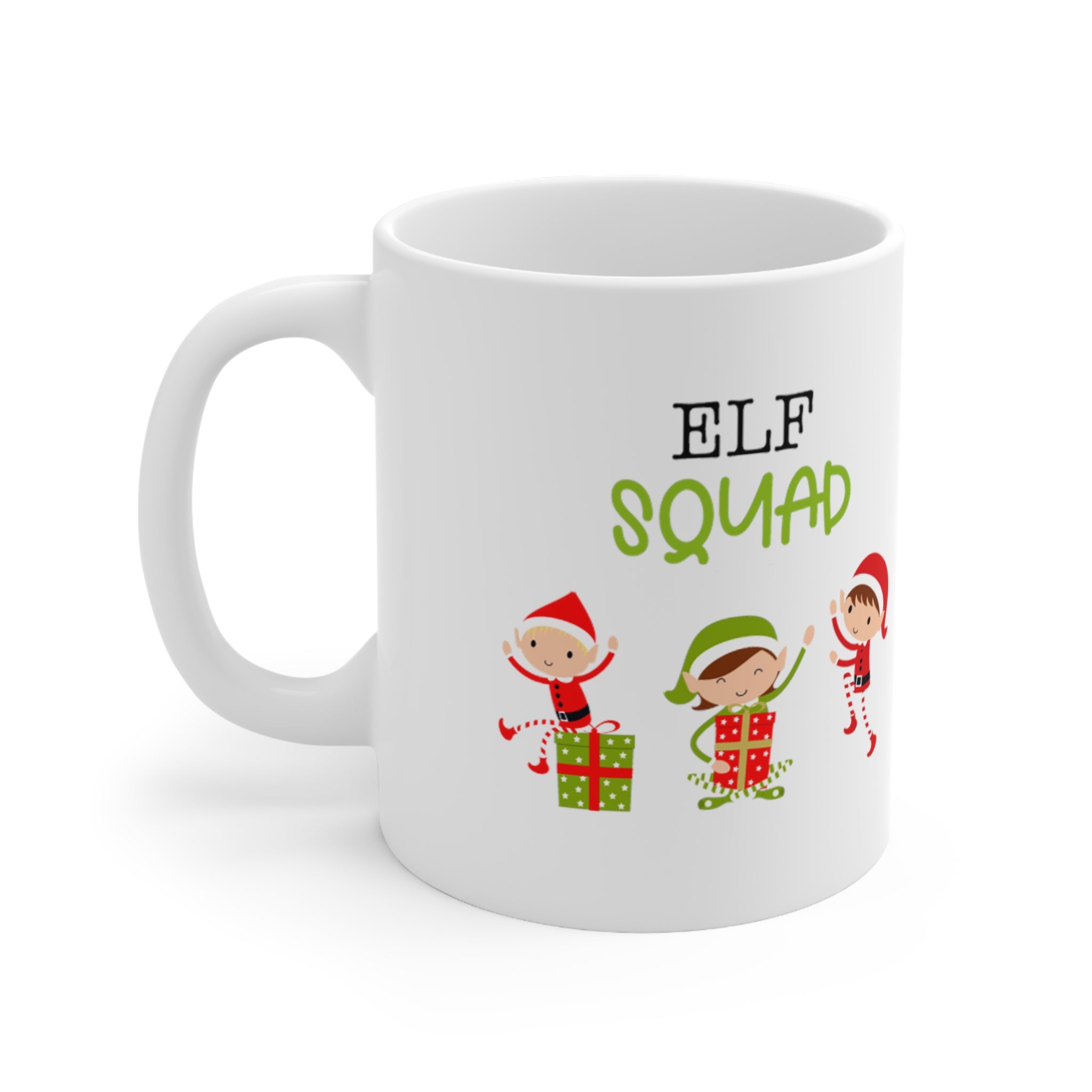 Elf Squad Ceramic Mug 11oz