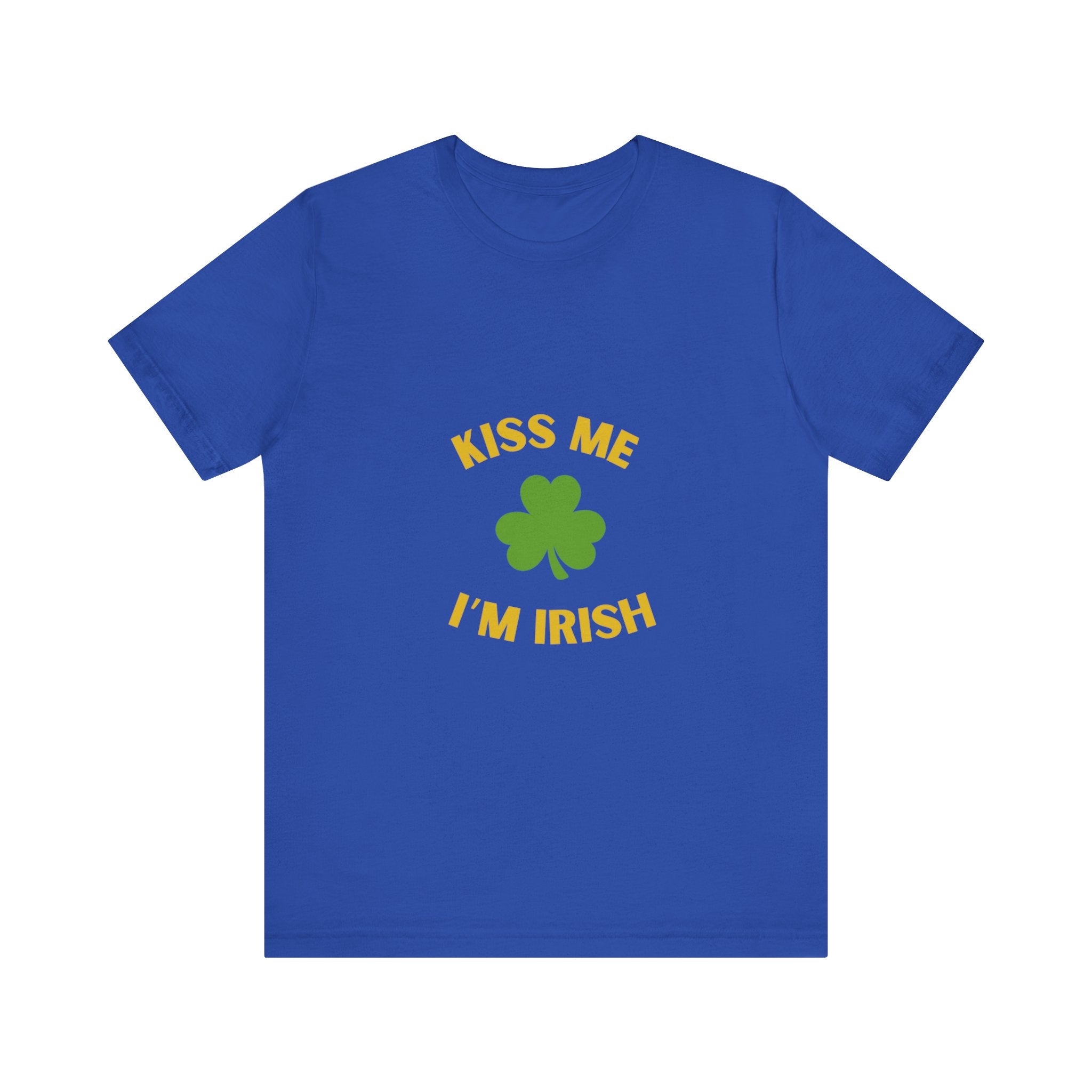 Kiss Me I'm Irish Unisex Jersey Short Sleeve Tee