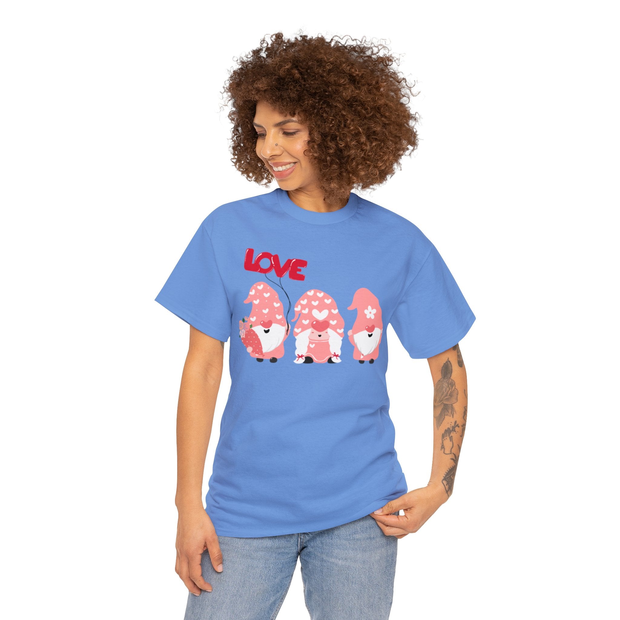 Love Gnome Day Unisex Heavy Cotton Tee