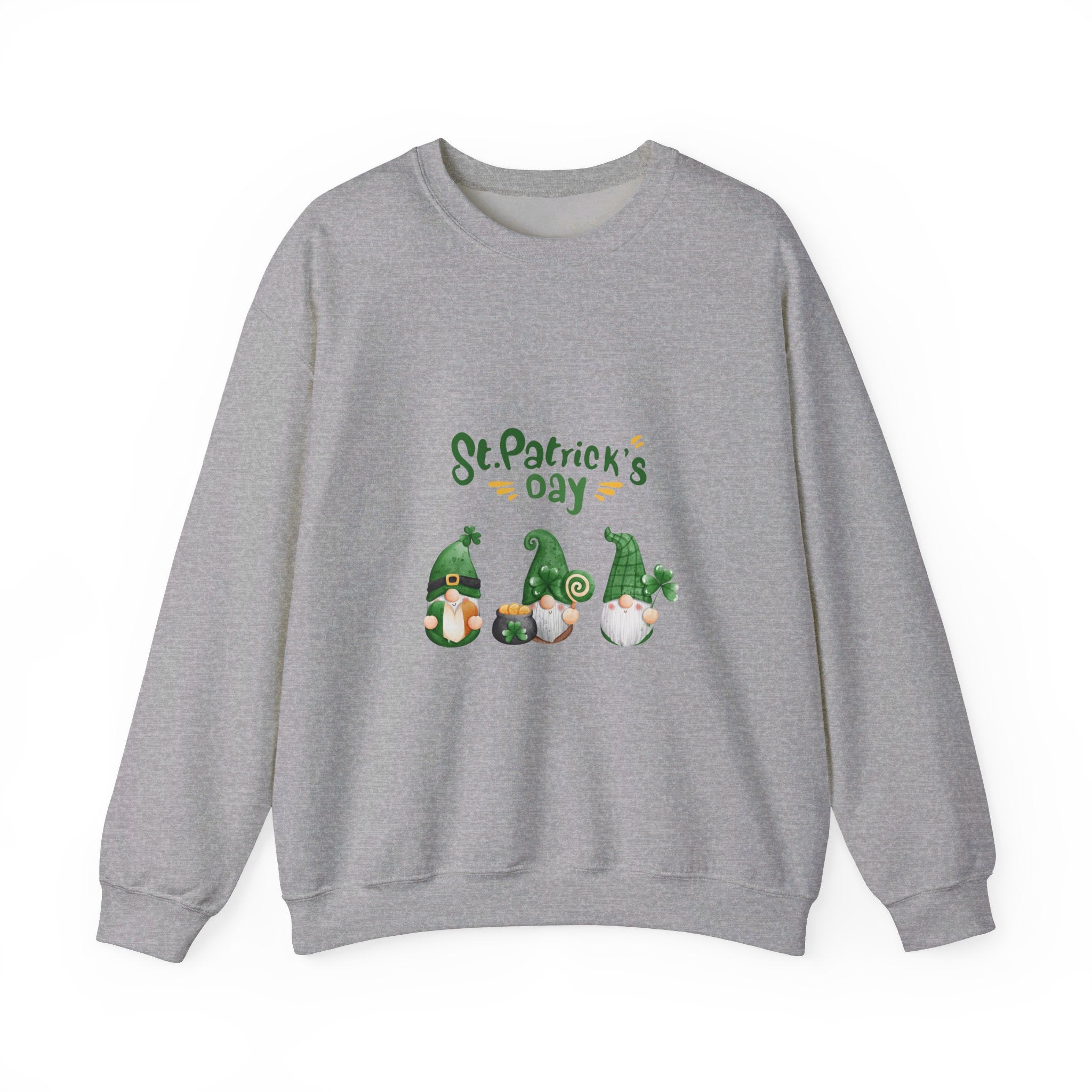 St Patty's Day Gnome Unisex Heavy Blend™ Crewneck Sweatshirt