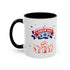 Wish U A Happy Labor Day Accent Coffee Mug (11, 15oz)