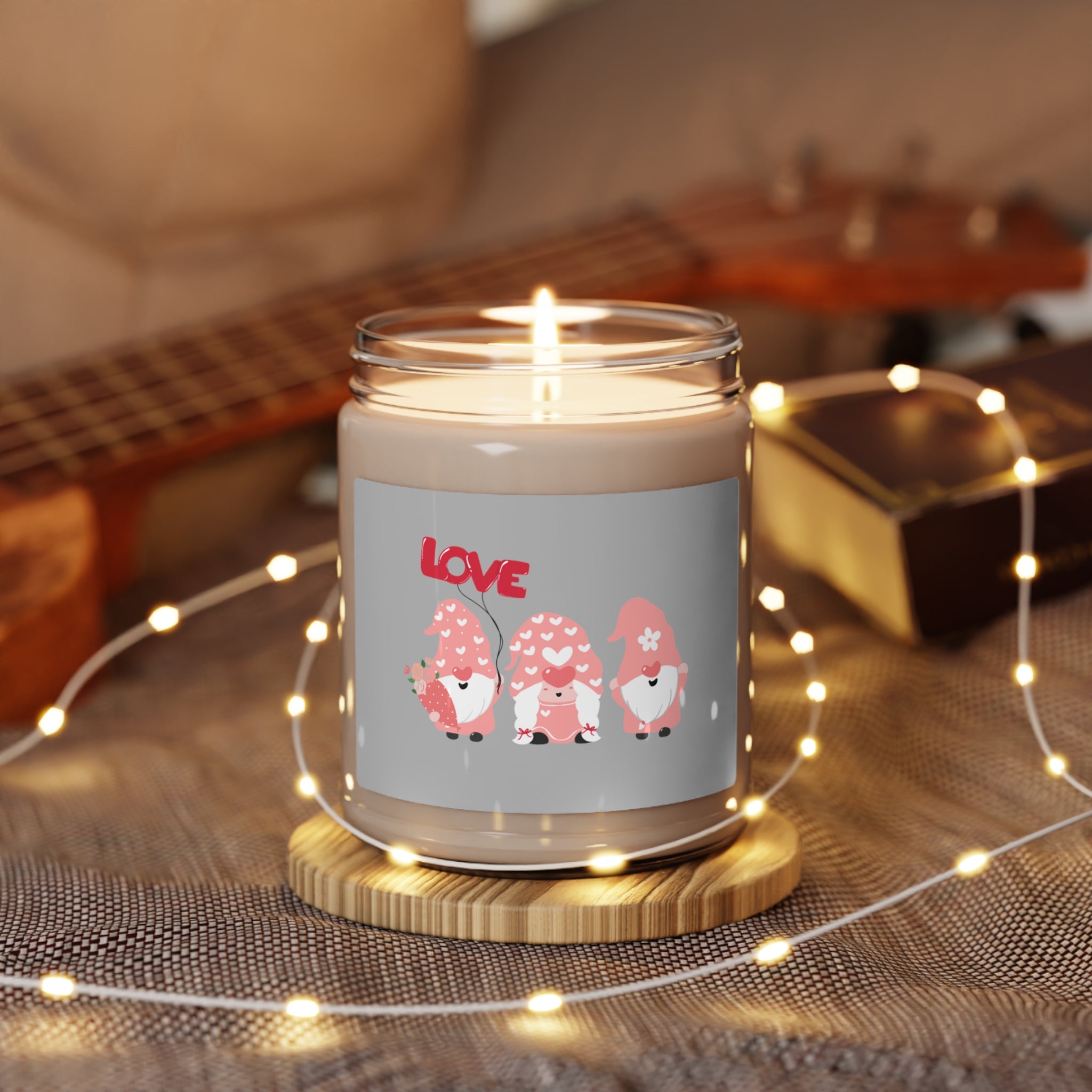 Love Gnome Day Scented Soy Candle, 9oz