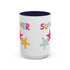 Summer Starfish Accent Coffee Mug (11, 15oz)