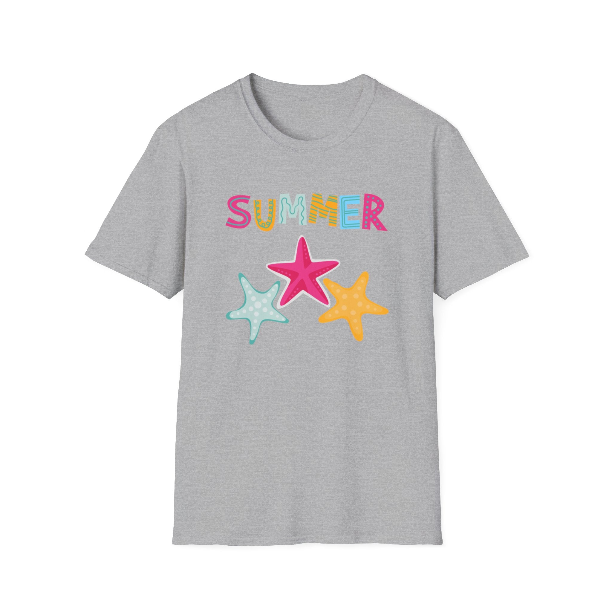 Summer Starfish Unisex Softstyle T-Shirt