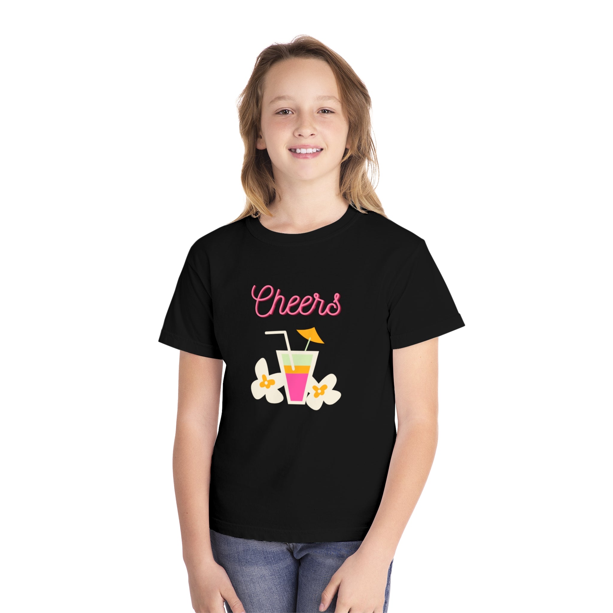 Cheers To Summer Youth Midweight Tee