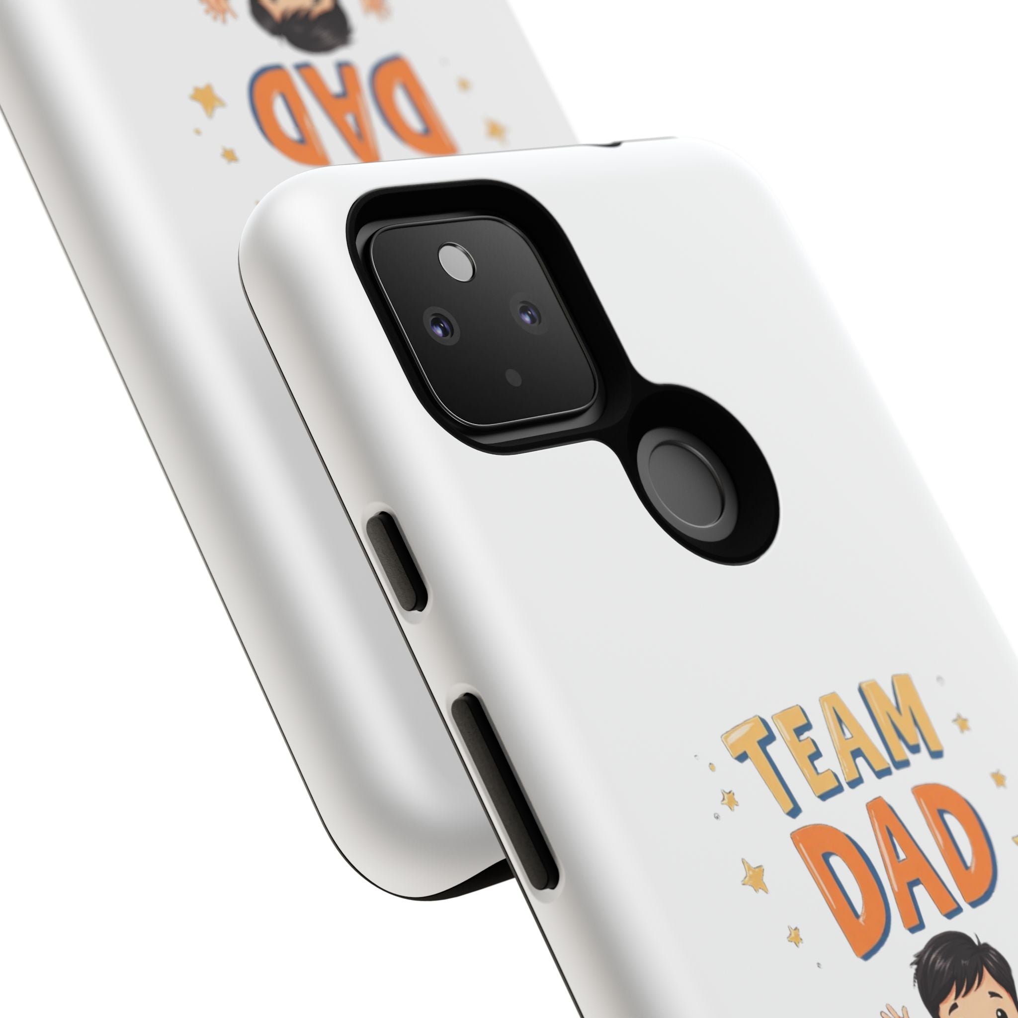 Team Dad Phone Case, Fun Gift for Fathers, Durable Phone Protector, Cute Dad Team Merchandise, Father's Day Special