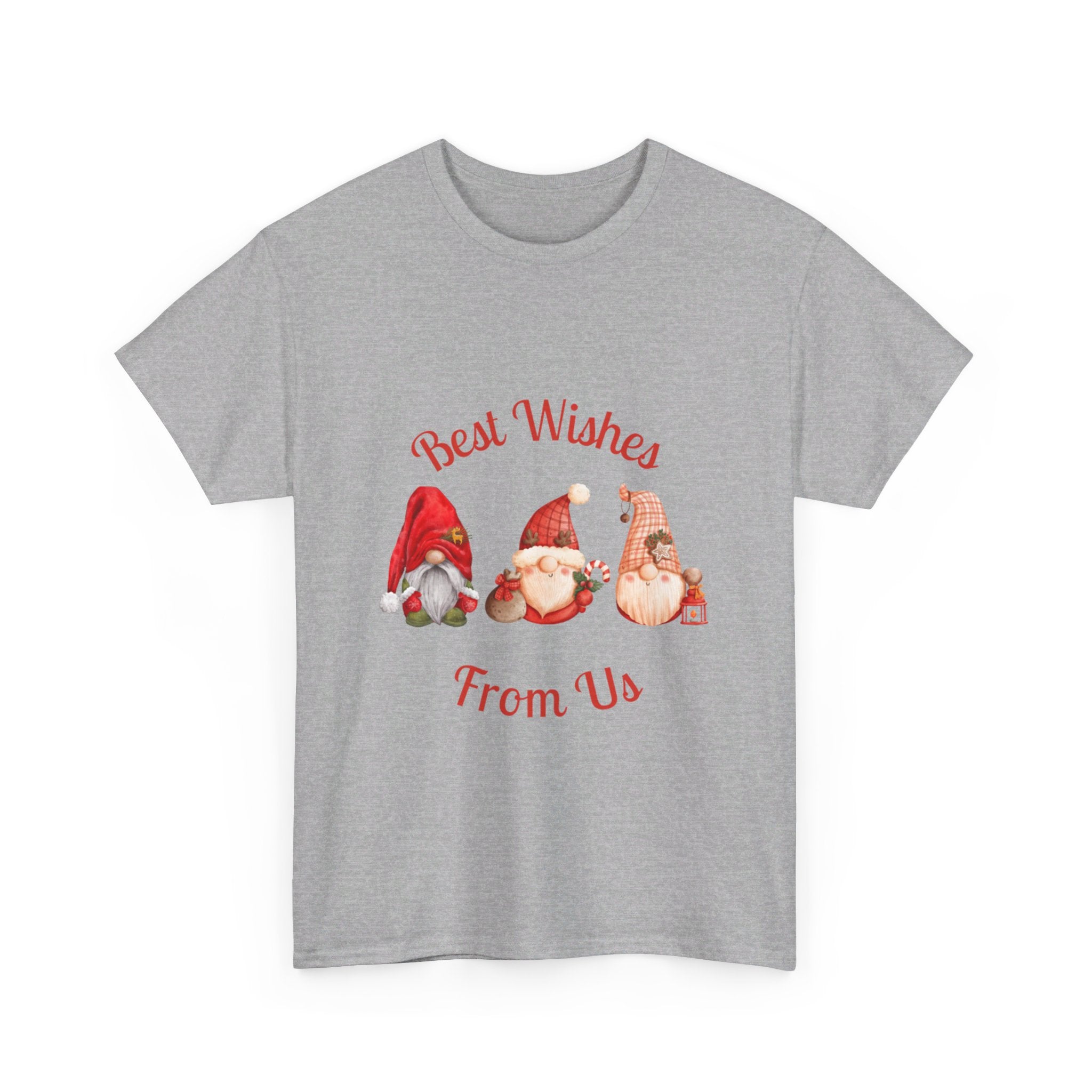 Gnome Best Wishes Unisex Heavy Cotton Tee