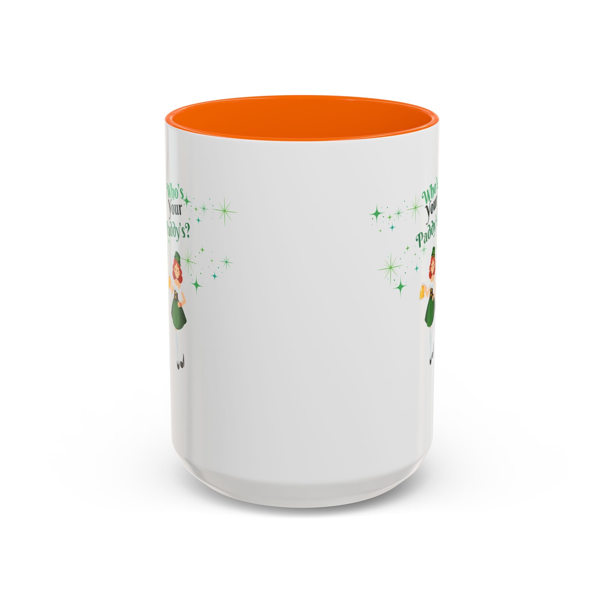 Who's Your Paddy's? Accent Coffee Mug