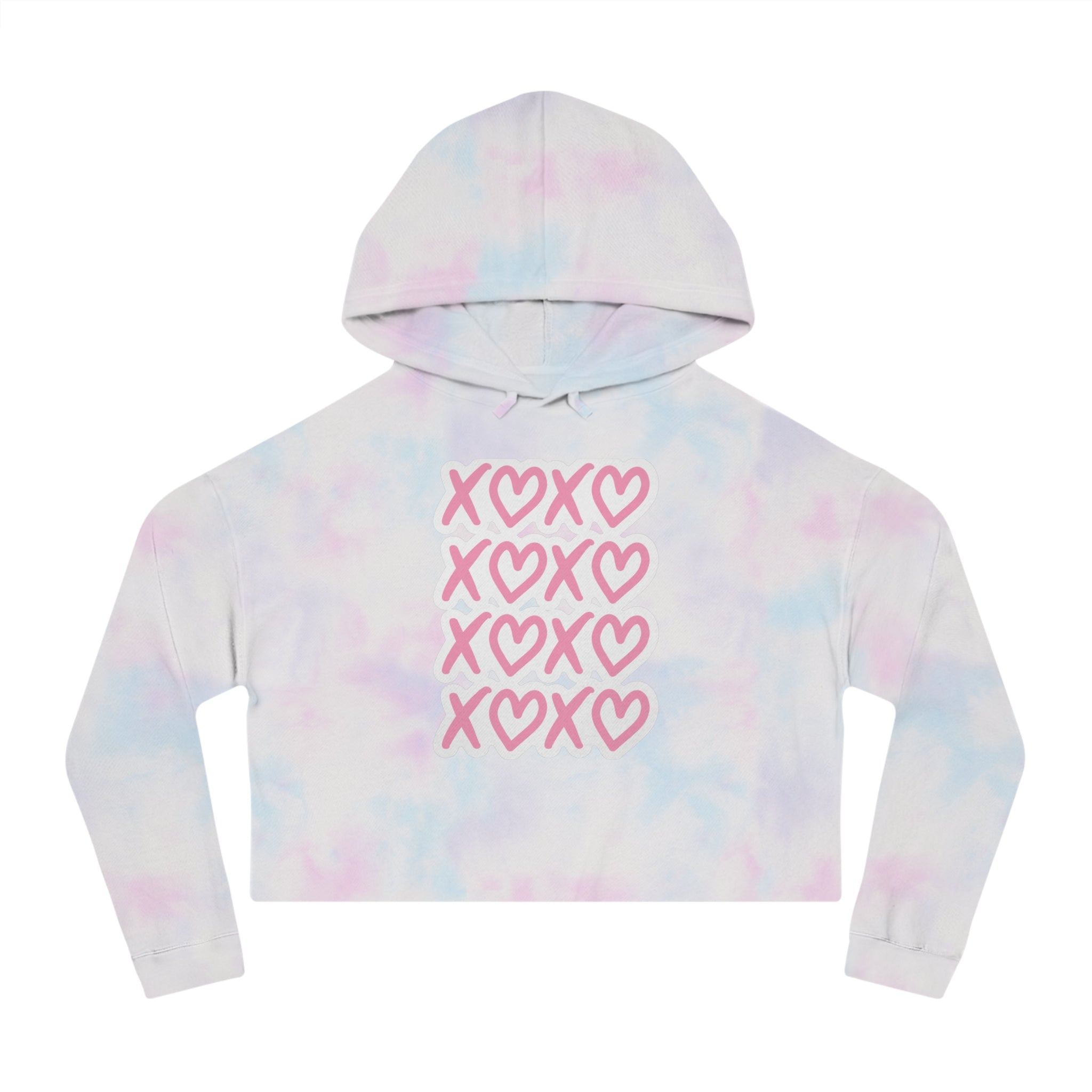 XOXO Women’s Cropped Hooded Sweatshirt